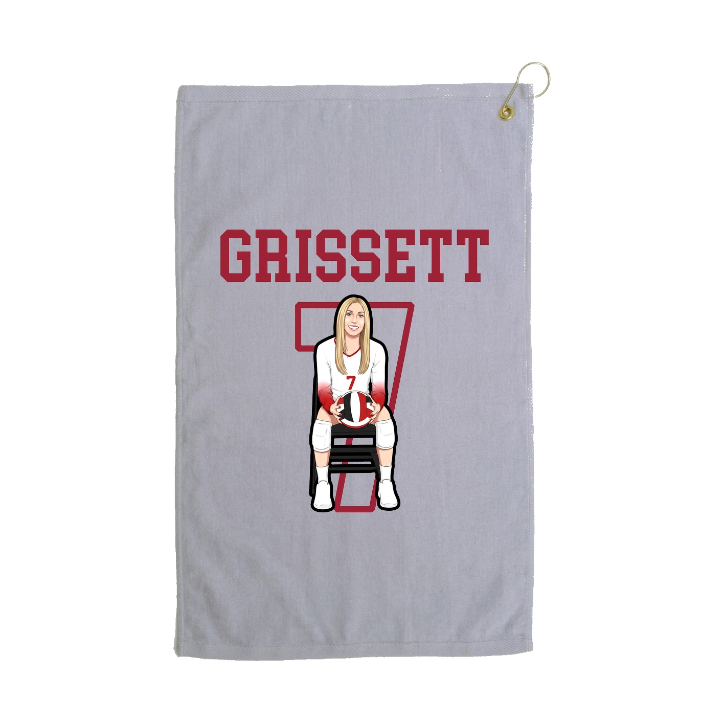 Golf Towel — Shirsey in Grey