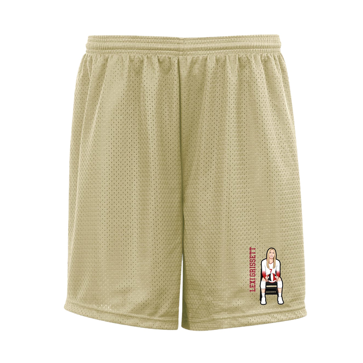 Shorts — Name Vertical in Vegas Gold