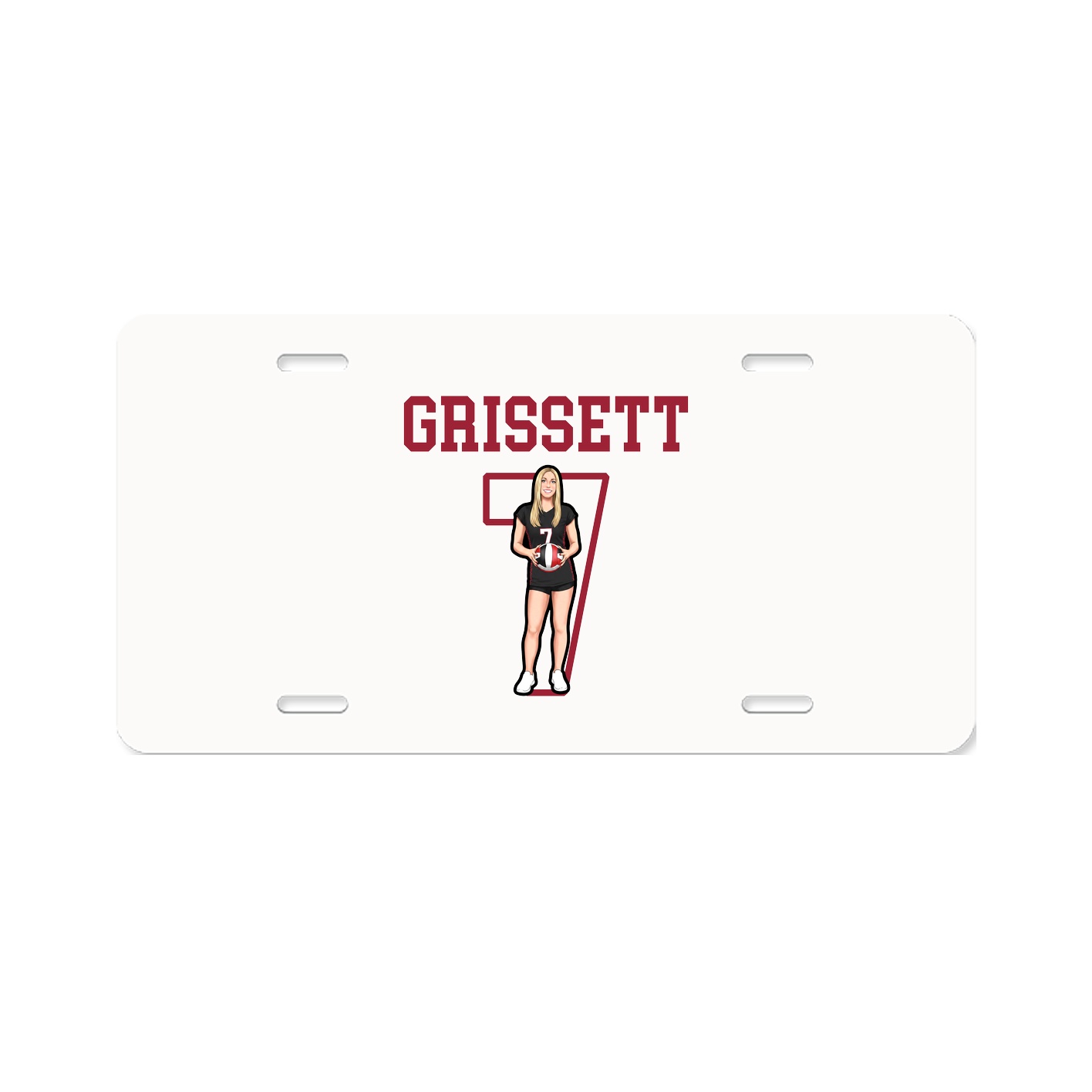 License Plate — Shirsey in Classic