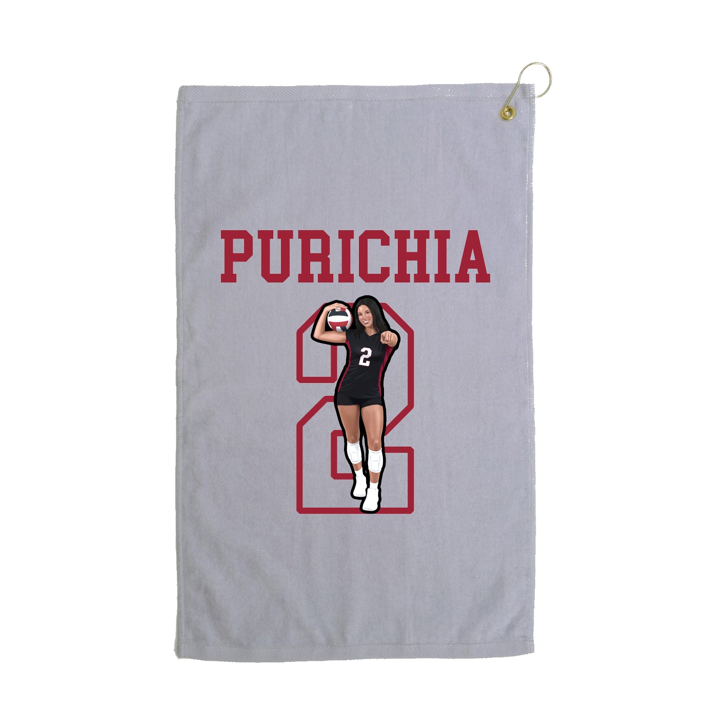 Golf Towel — Shirsey in Grey