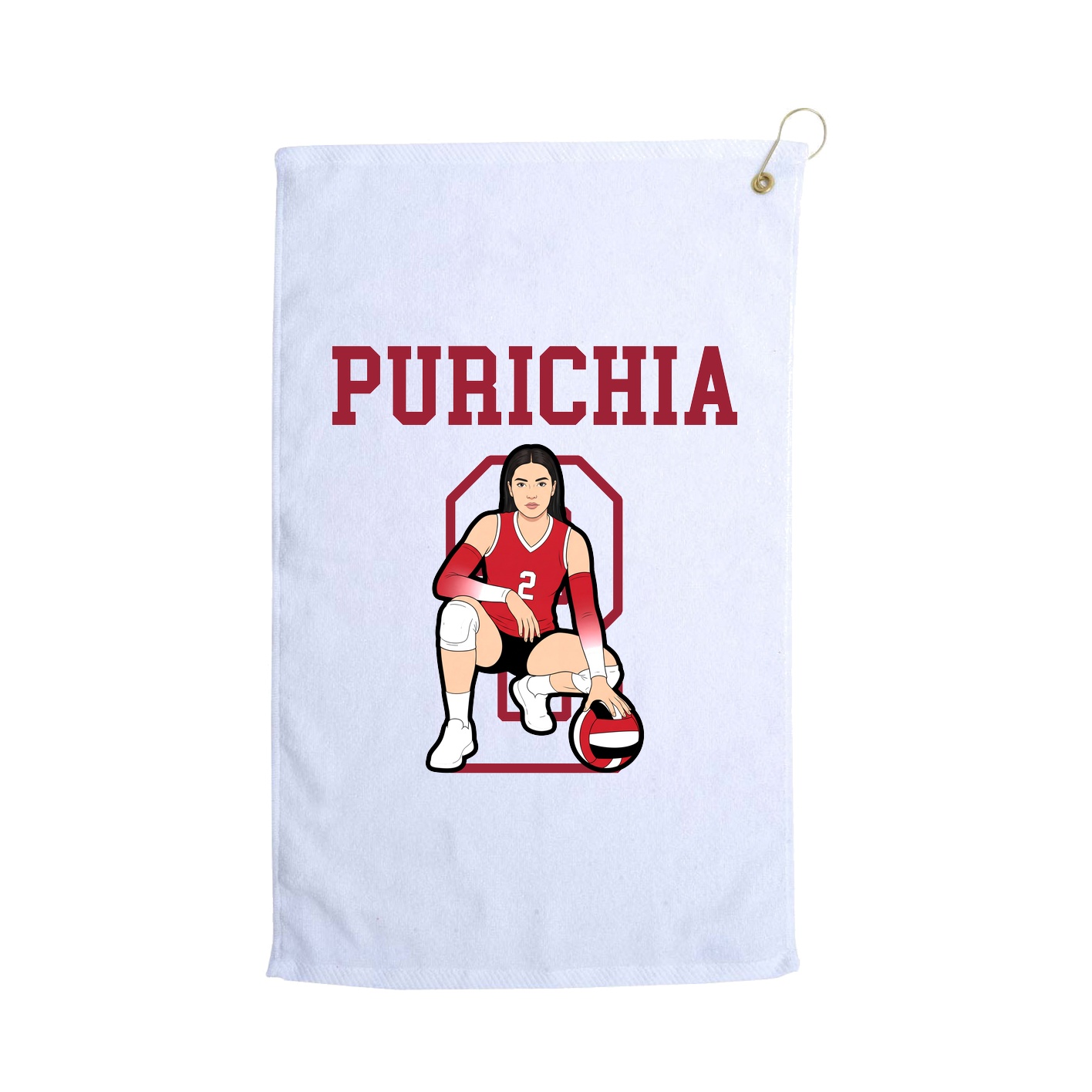 Golf Towel — Shirsey in White