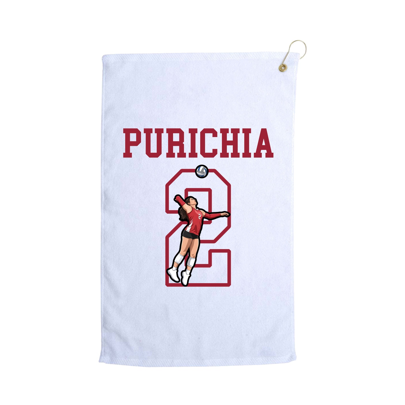 Golf Towel — Shirsey in White