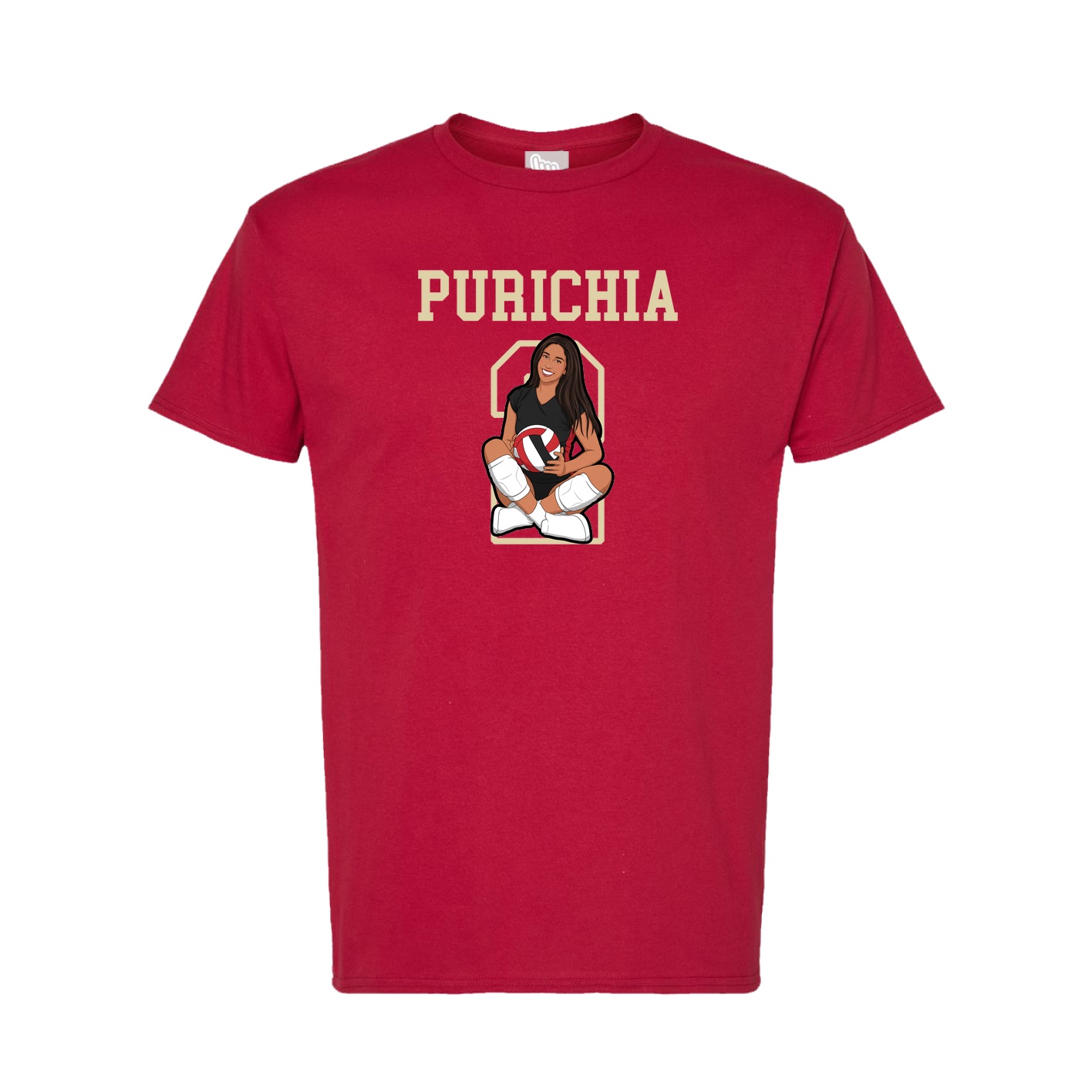 Tee — Shirsey in Crimson