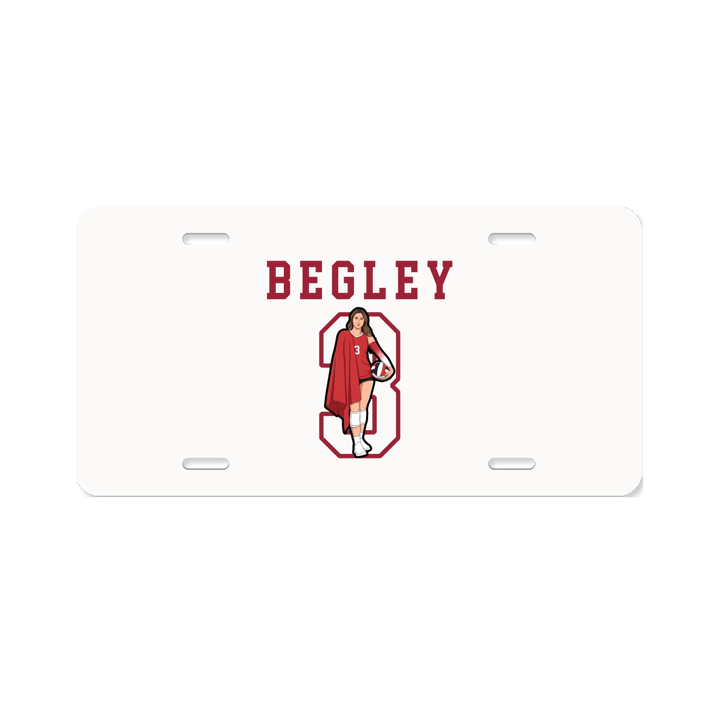 License Plate — Shirsey in Classic