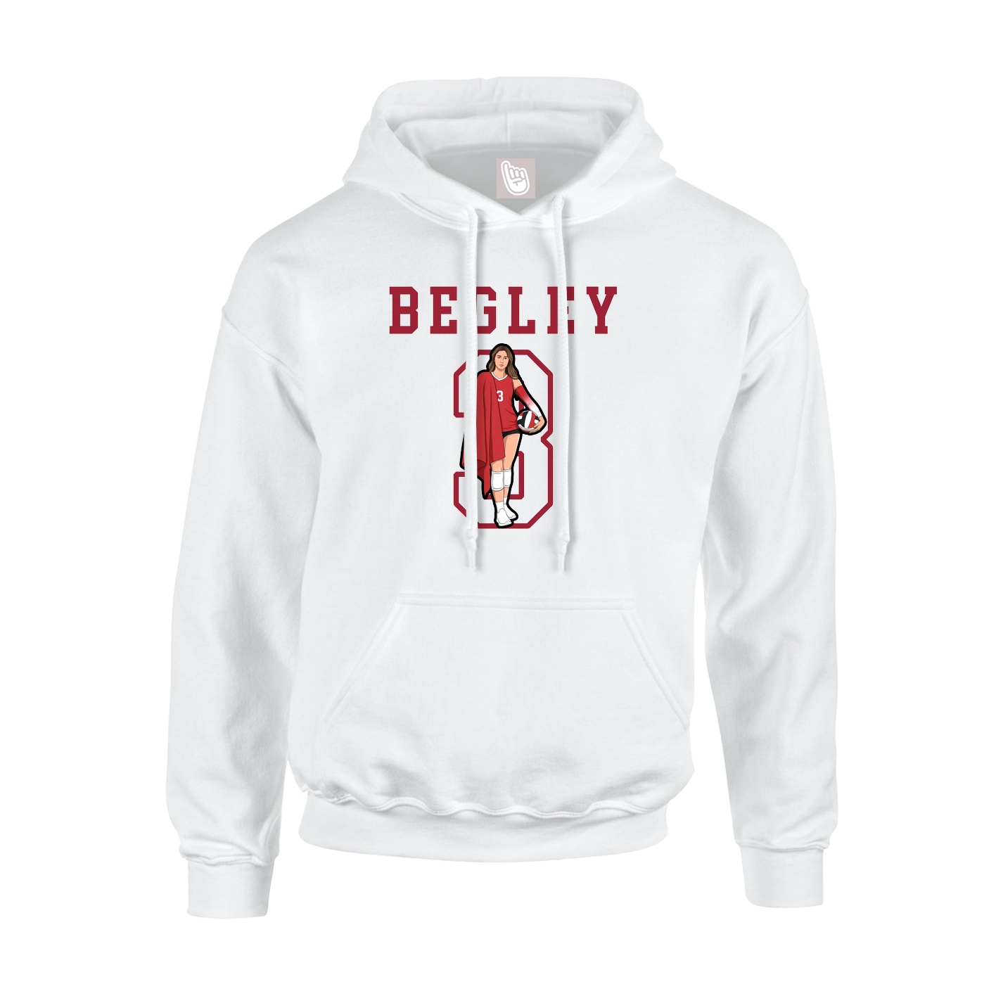 Youth Hoodie — Shirsey in White