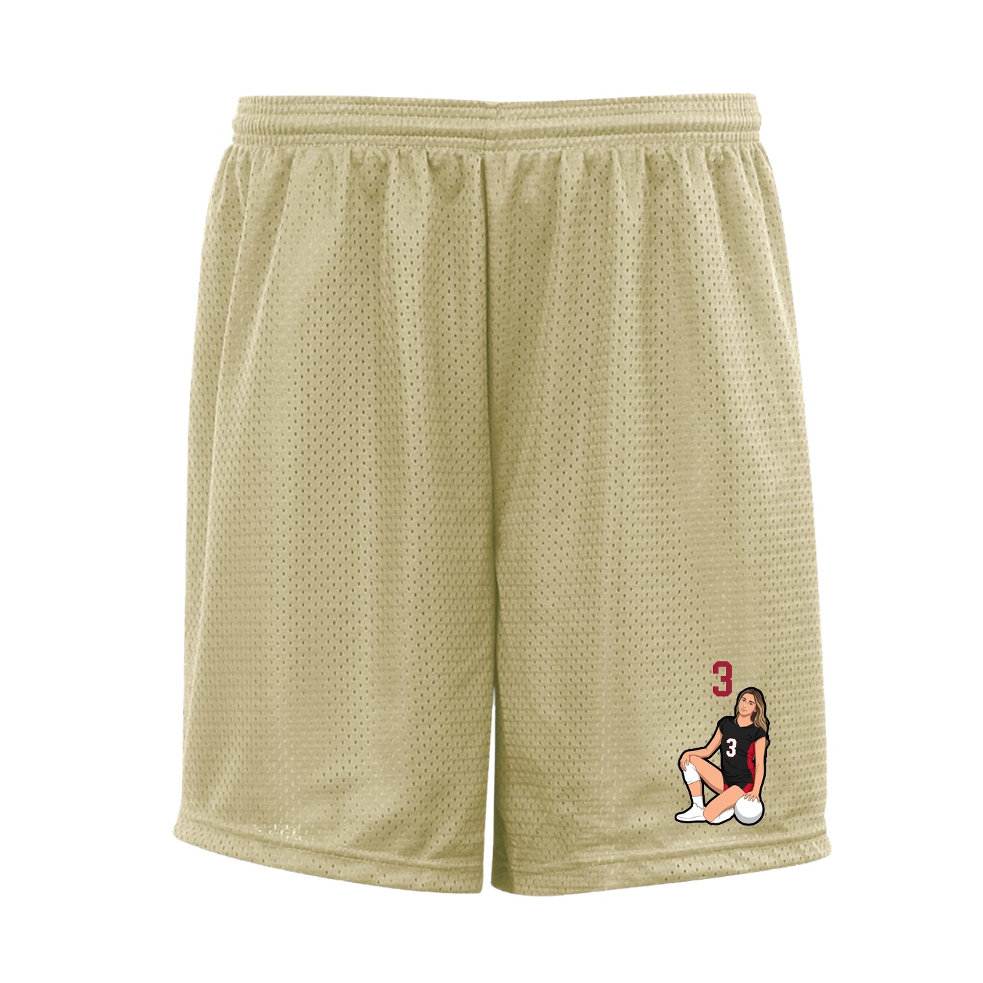 Shorts — Number Top in Vegas Gold
