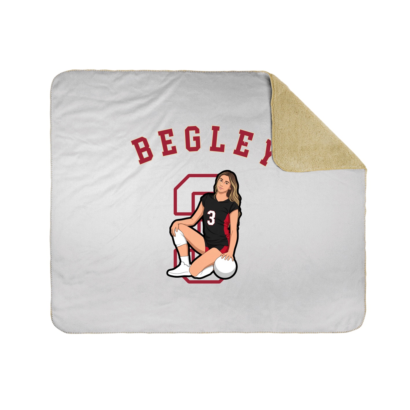 Throw Blanket — Shirsey Arch in White