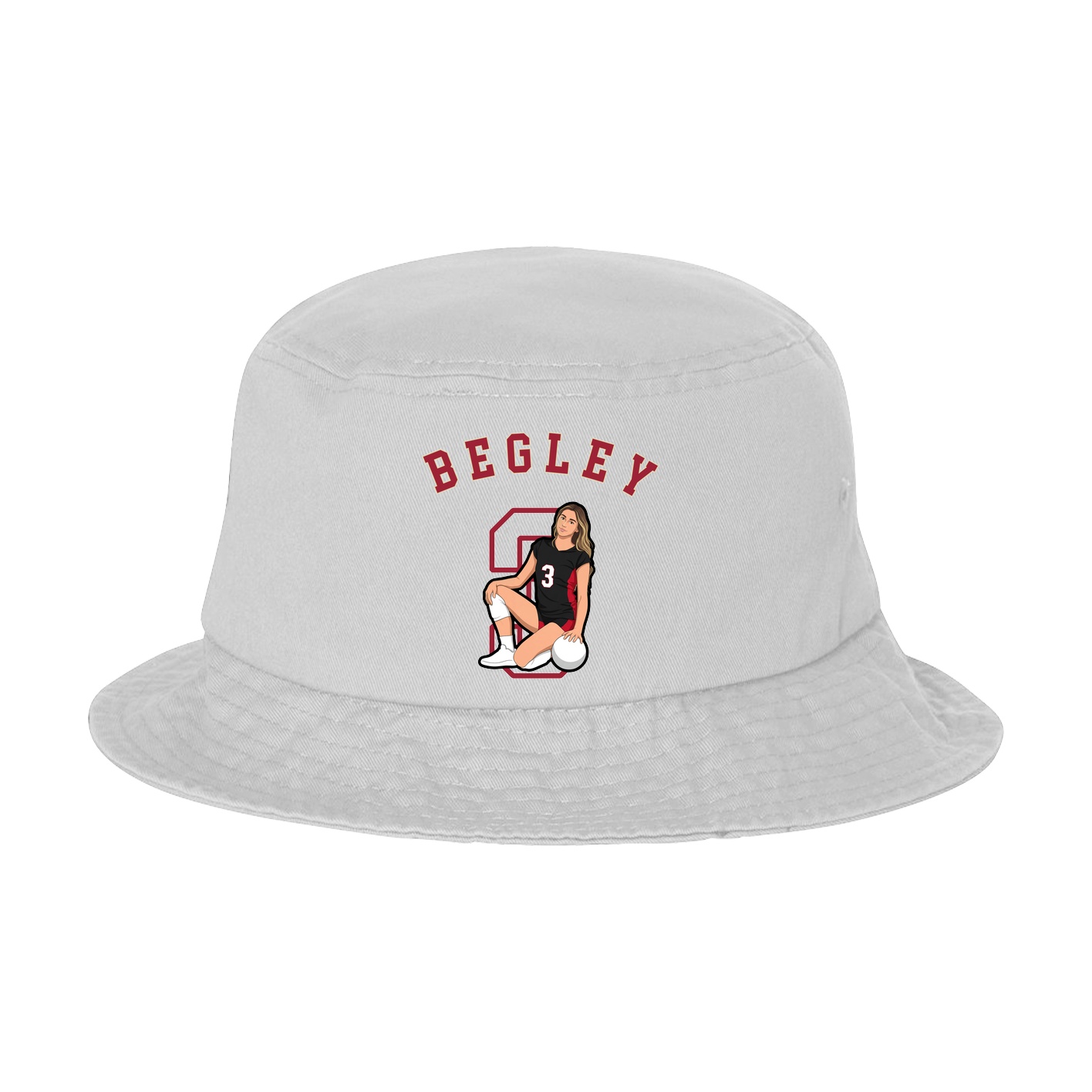 Bucket Cap — Shirsey Arch in White