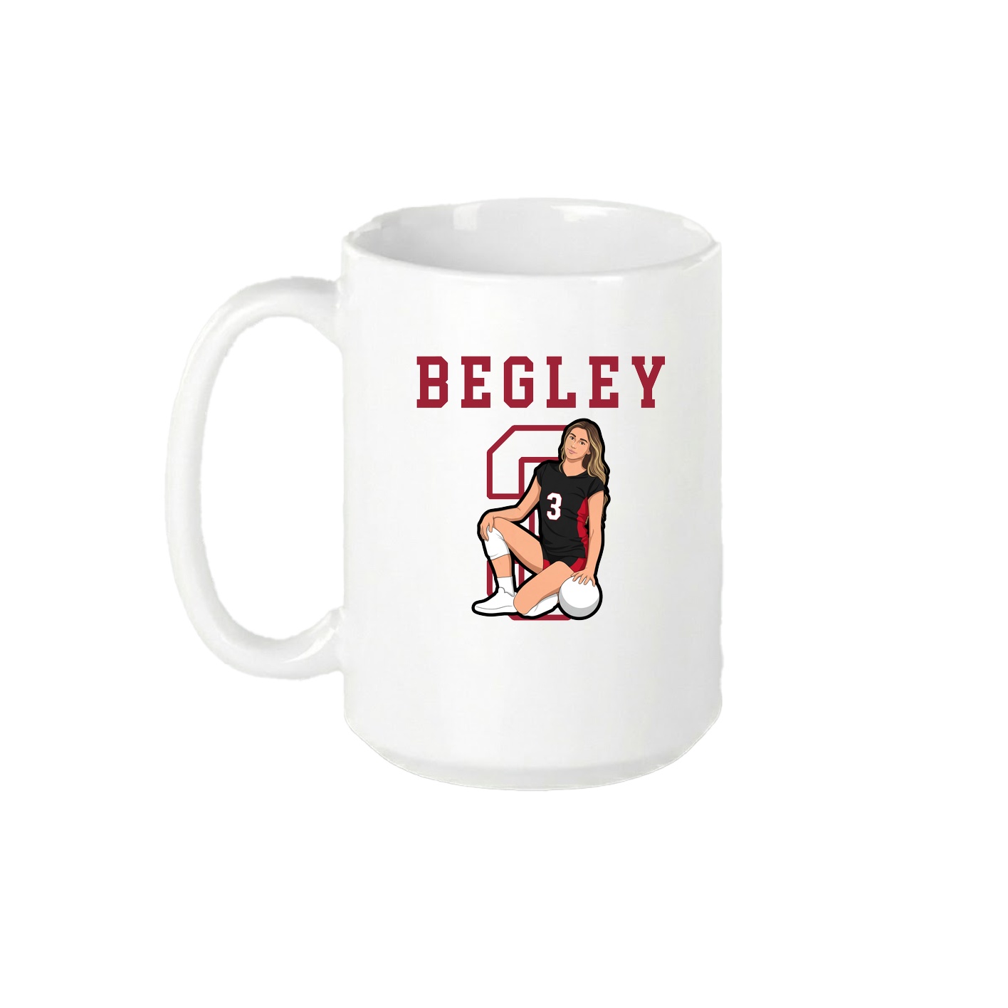 15oz Coffee Mug — Shirsey in White