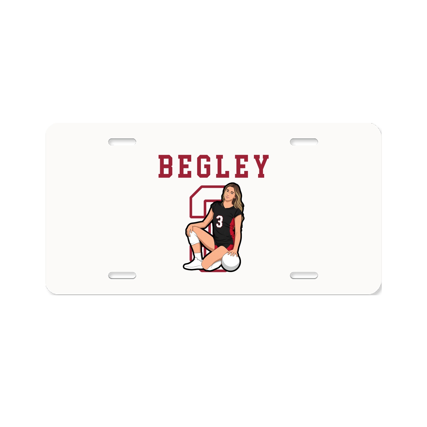 License Plate — Shirsey in Classic