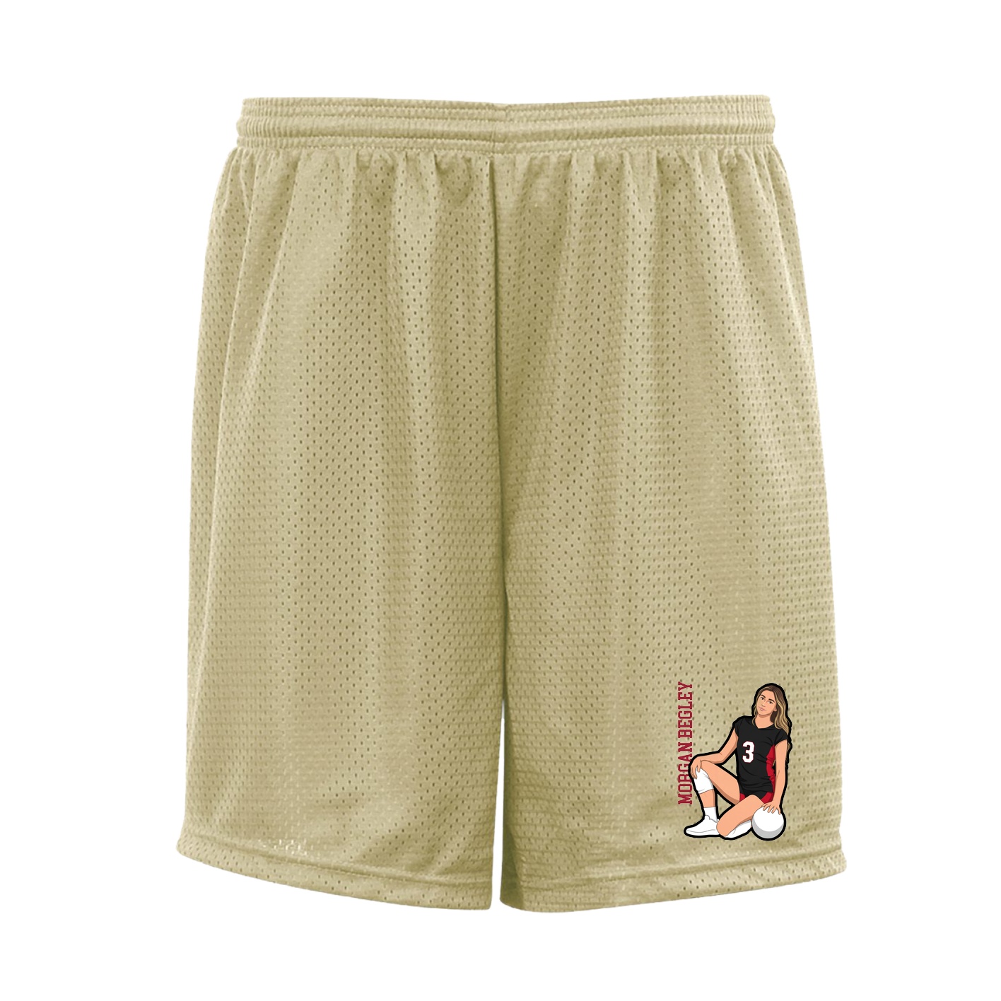 Shorts — Name Vertical in Vegas Gold