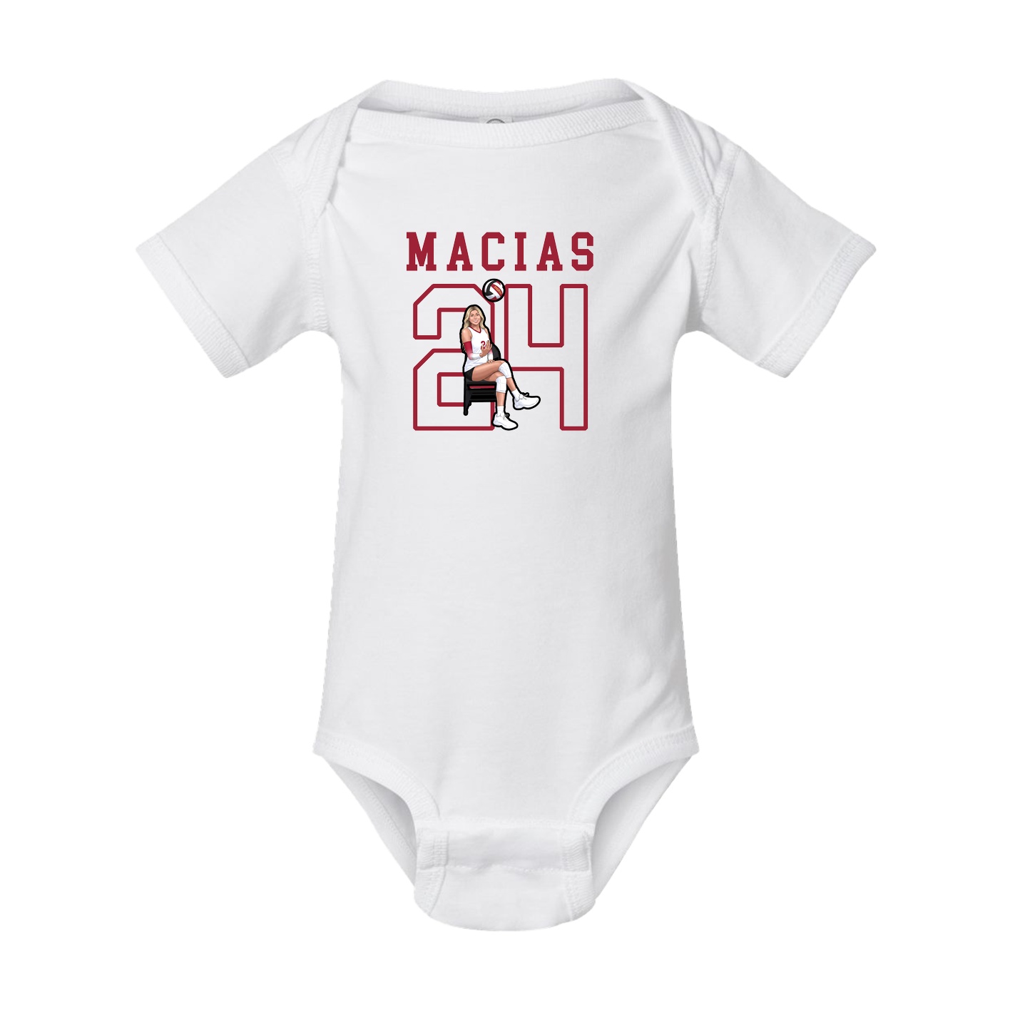 Baby Onesie — Shirsey in White