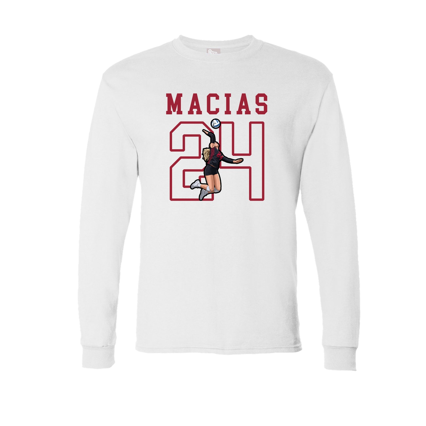 Long Sleeve Tee — Shirsey in White