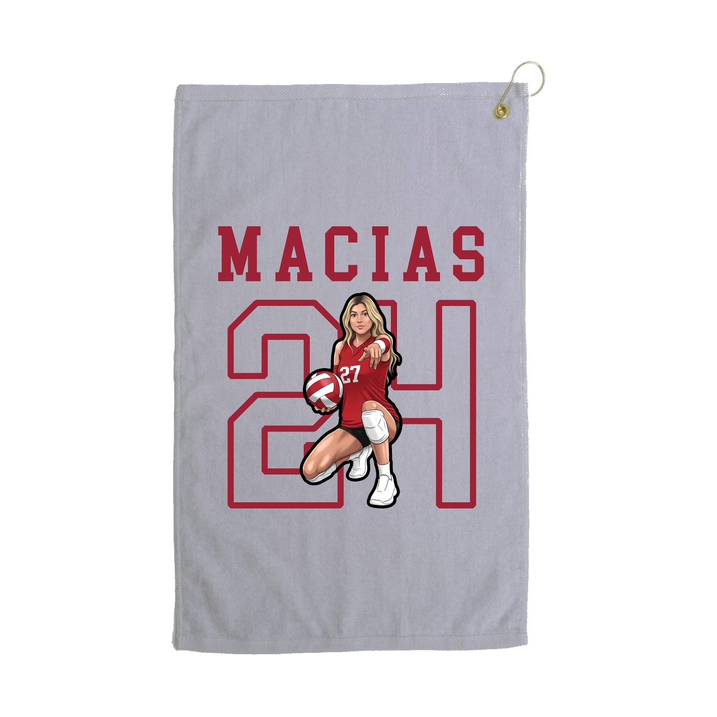 Golf Towel — Shirsey in Grey