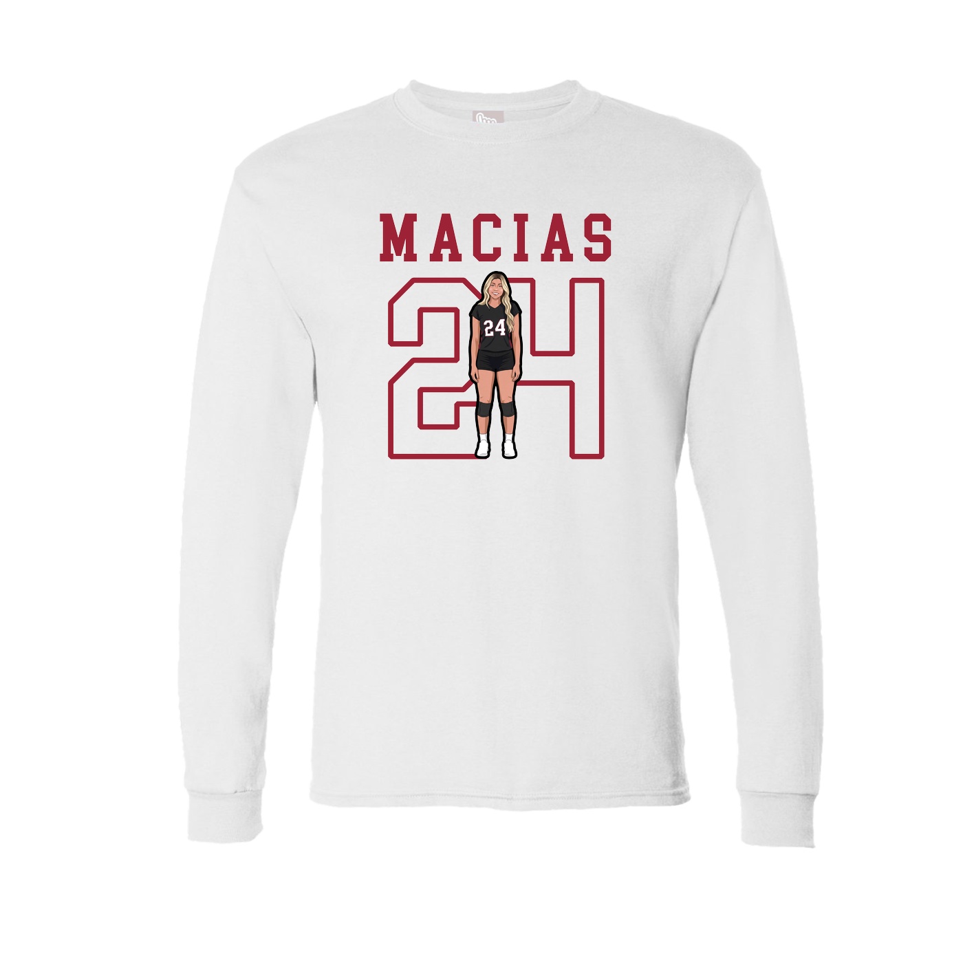 Long Sleeve Tee — Shirsey in White