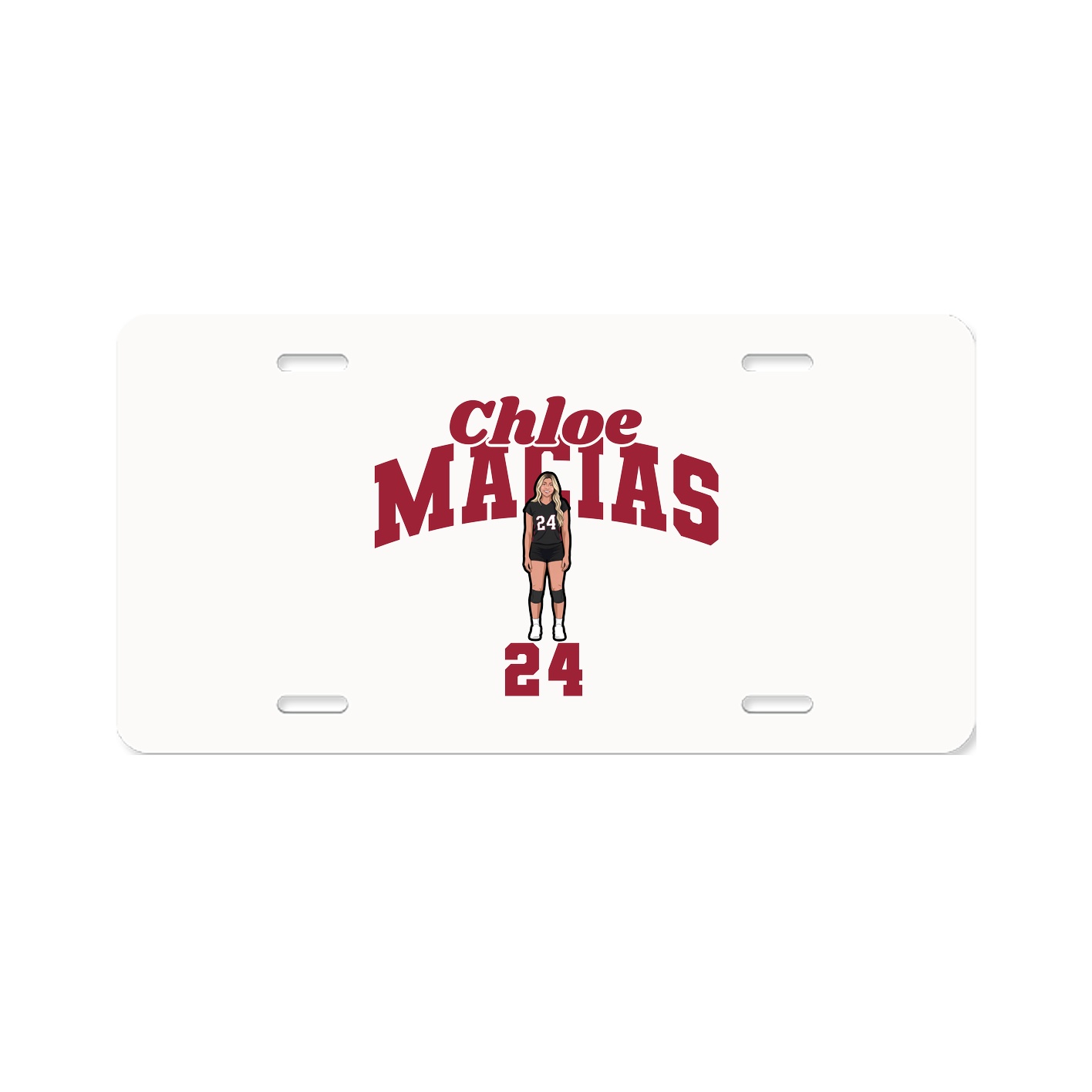 License Plate — Signature Arch in Classic