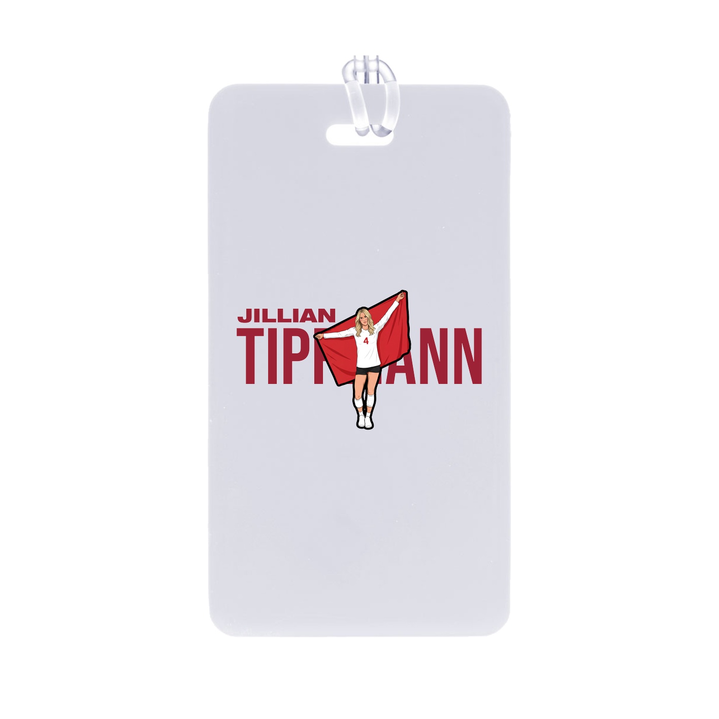 Bag Tag — Player Name in Classic
