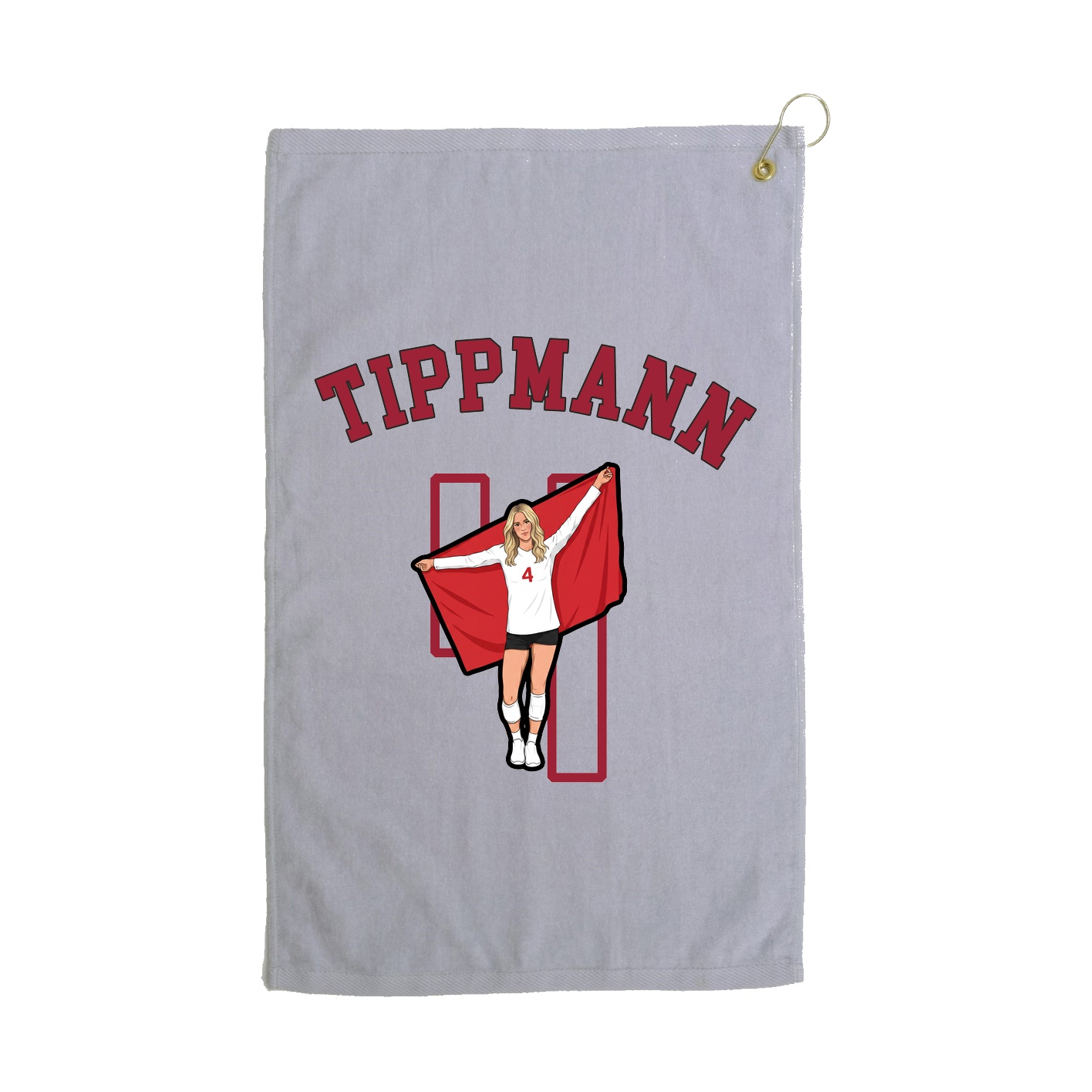 Golf Towel — Shirsey Arch in Grey