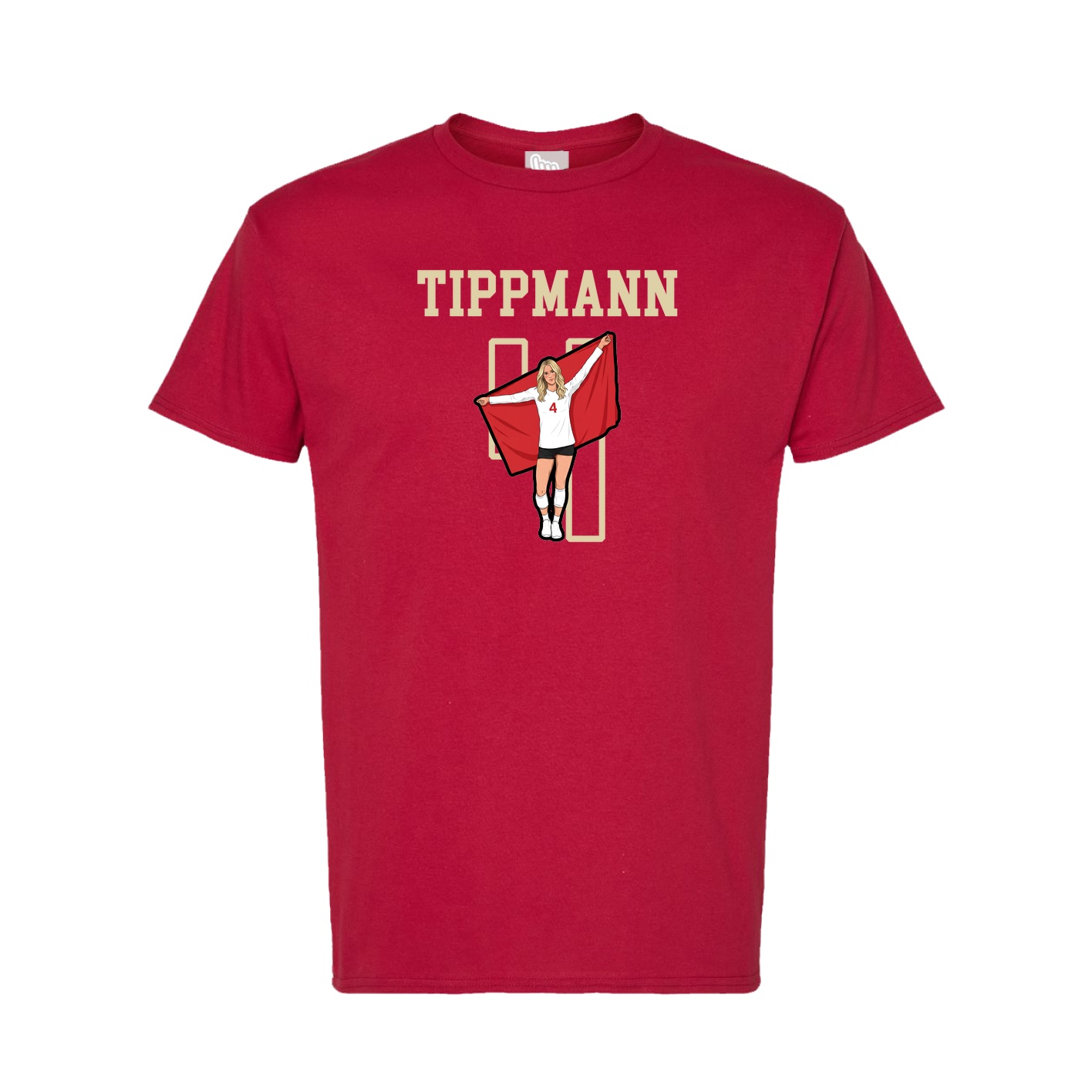 Tee — Shirsey in Crimson
