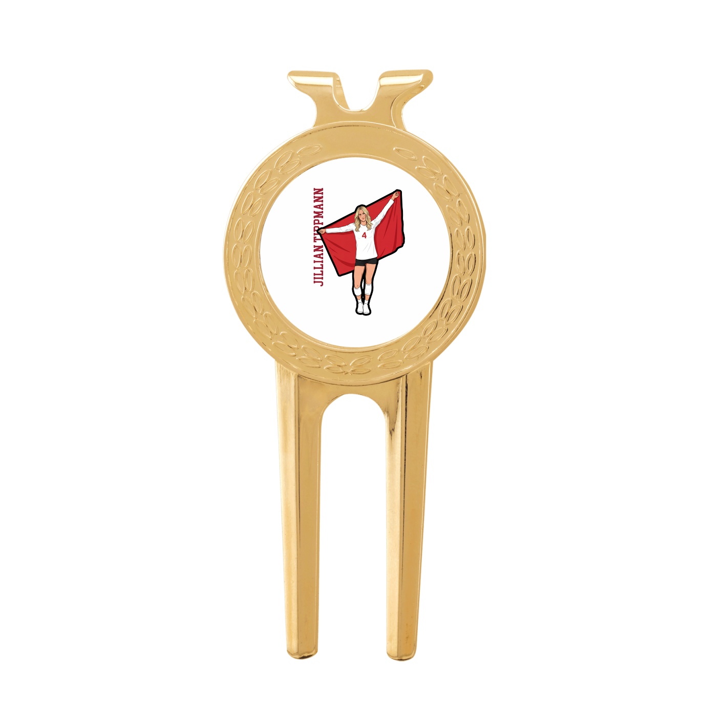Divot Tool with Ball Marker — Name Vertical in Classic