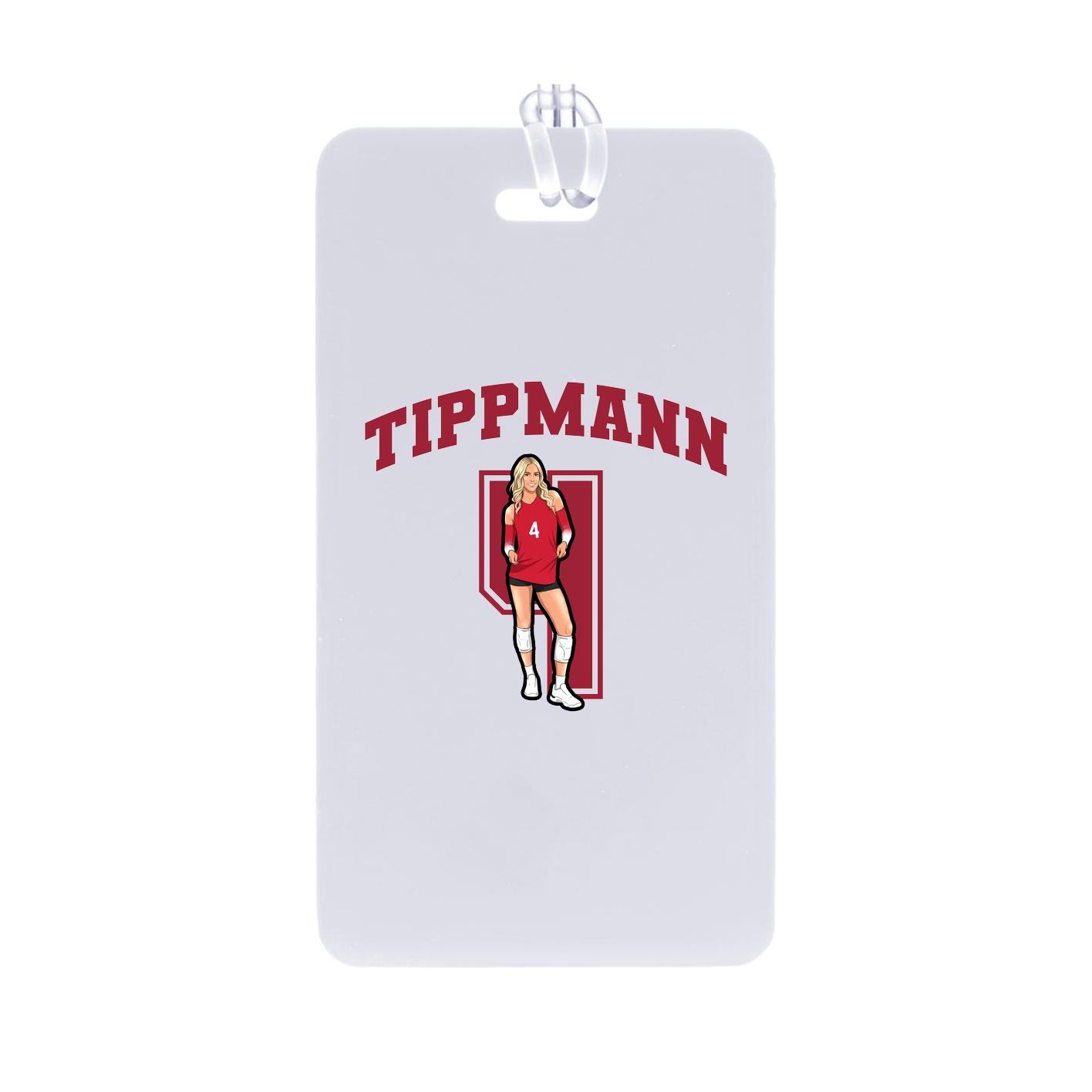 Bag Tag — Number in Classic