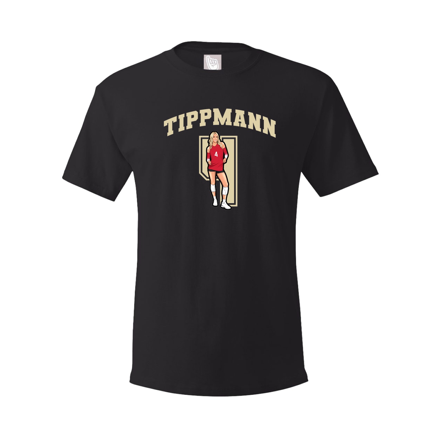 Tee — Number in Black