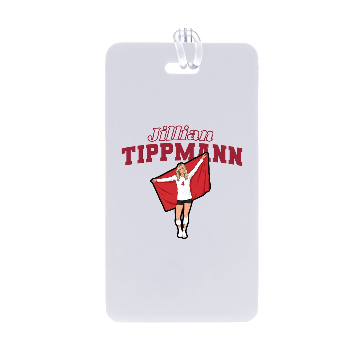Bag Tag — Name Arch in Classic