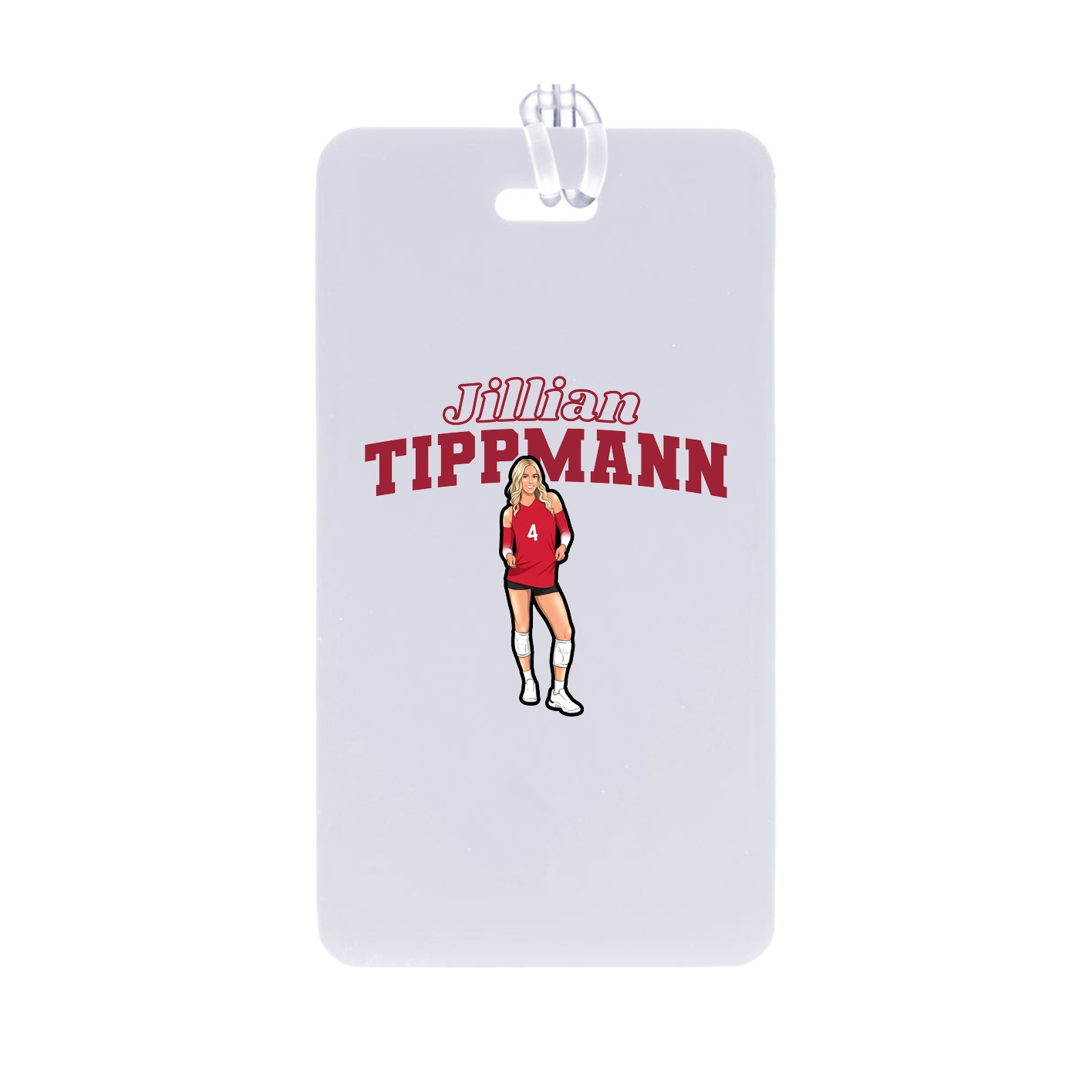 Bag Tag — Name Arch in Classic