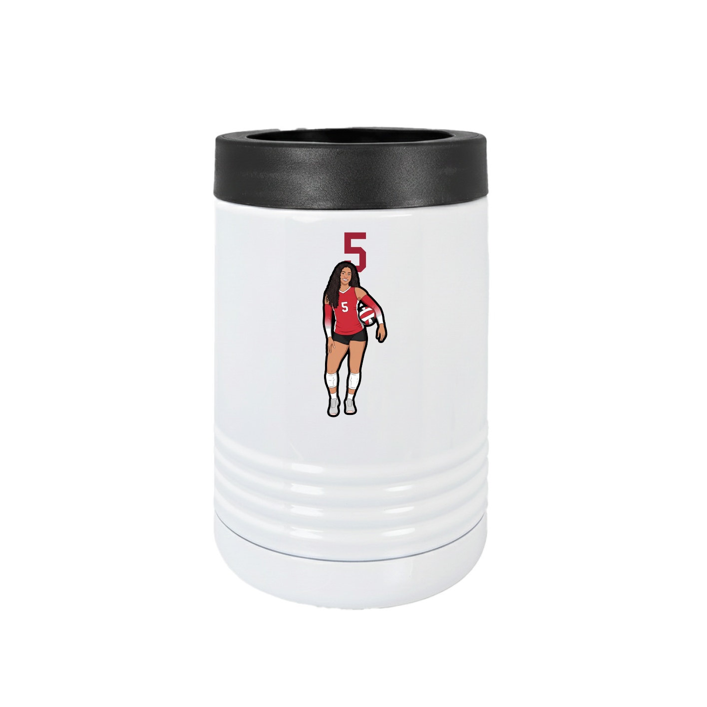 Beverage Holder — Number Top in White