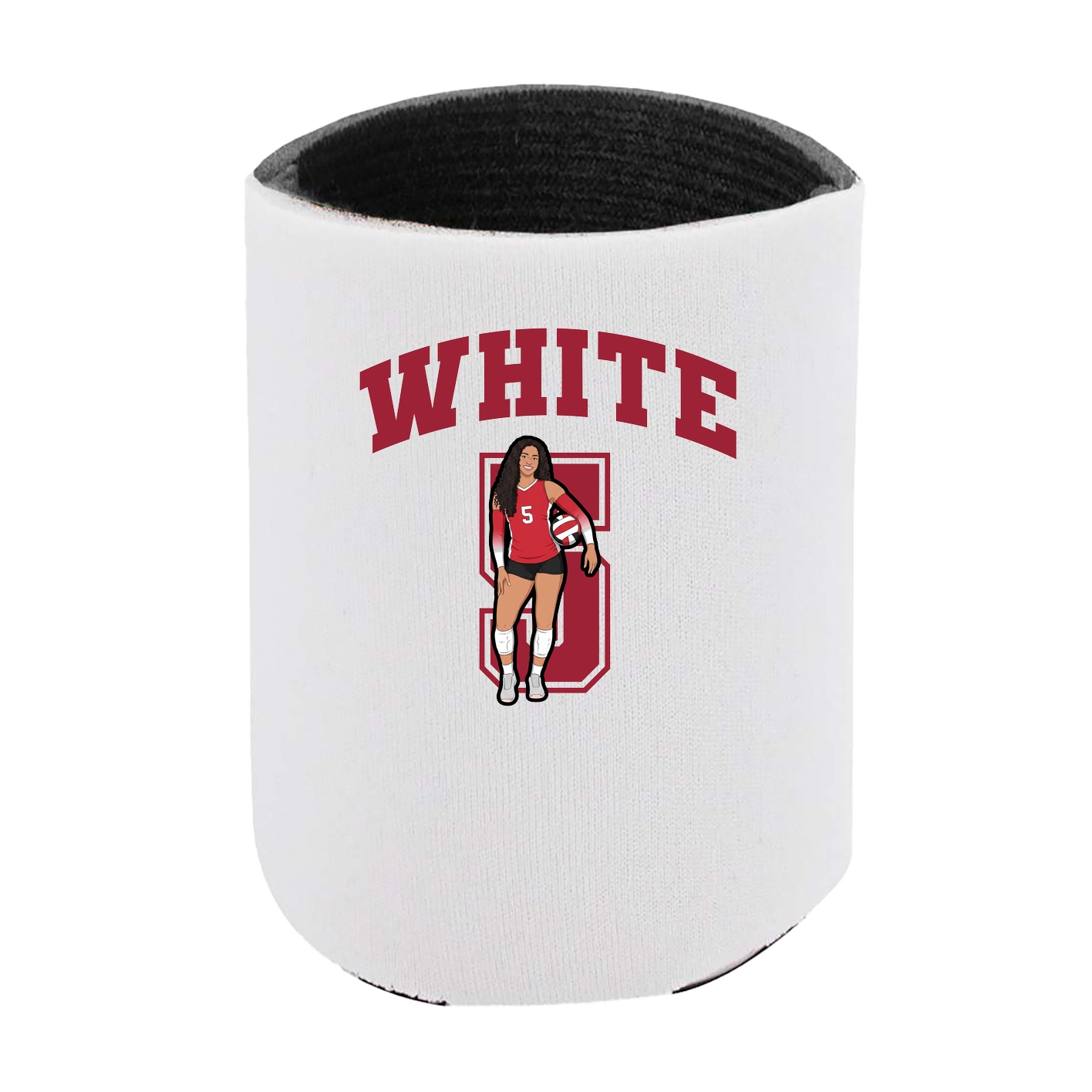 Can Holder — Number in White