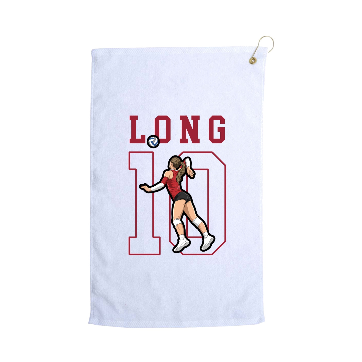 Golf Towel — Shirsey in White