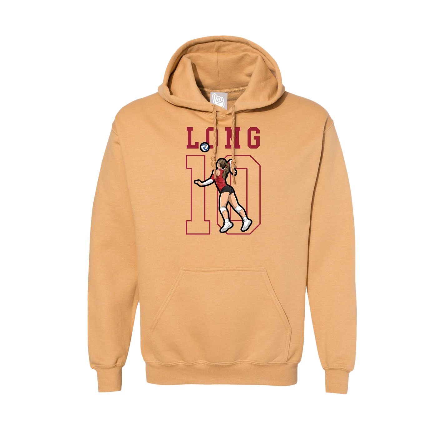 Hoodie — Shirsey in Vegas Gold