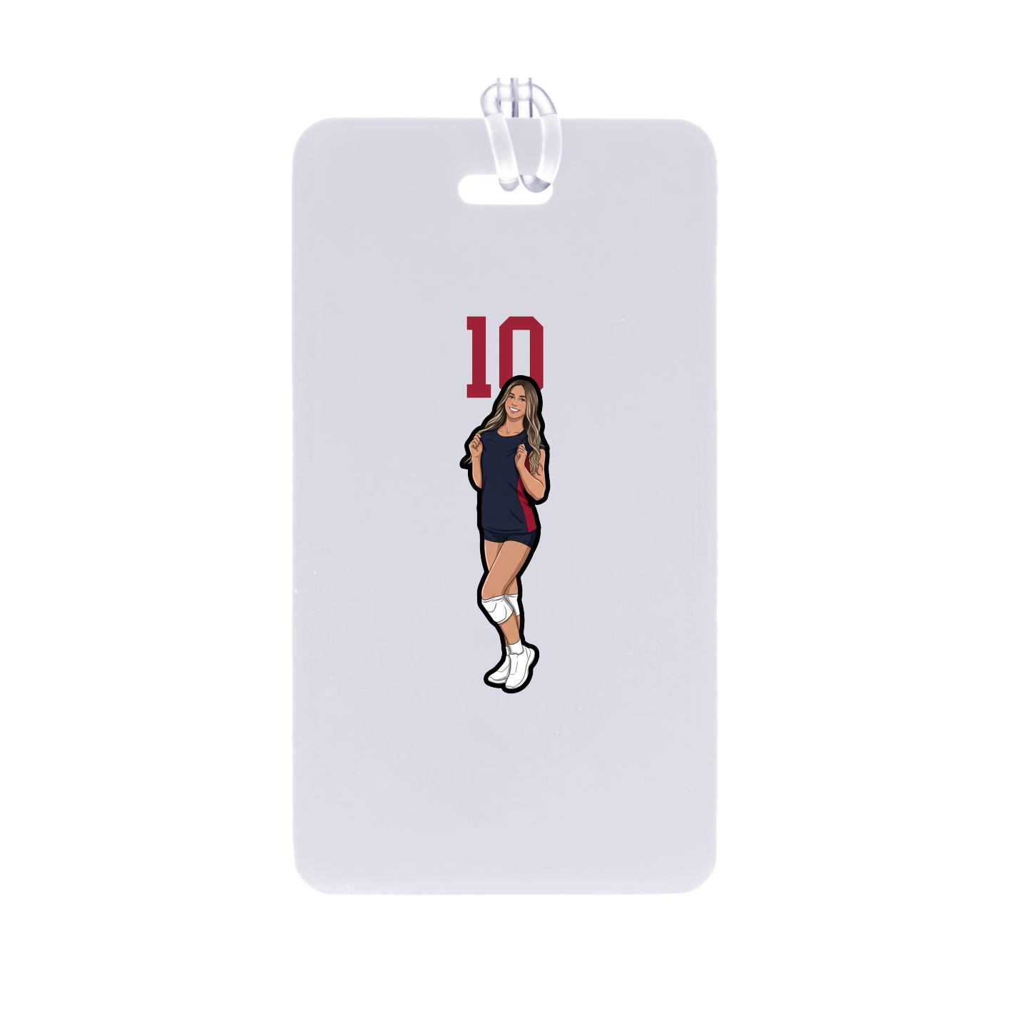 Bag Tag — Number Top in Classic
