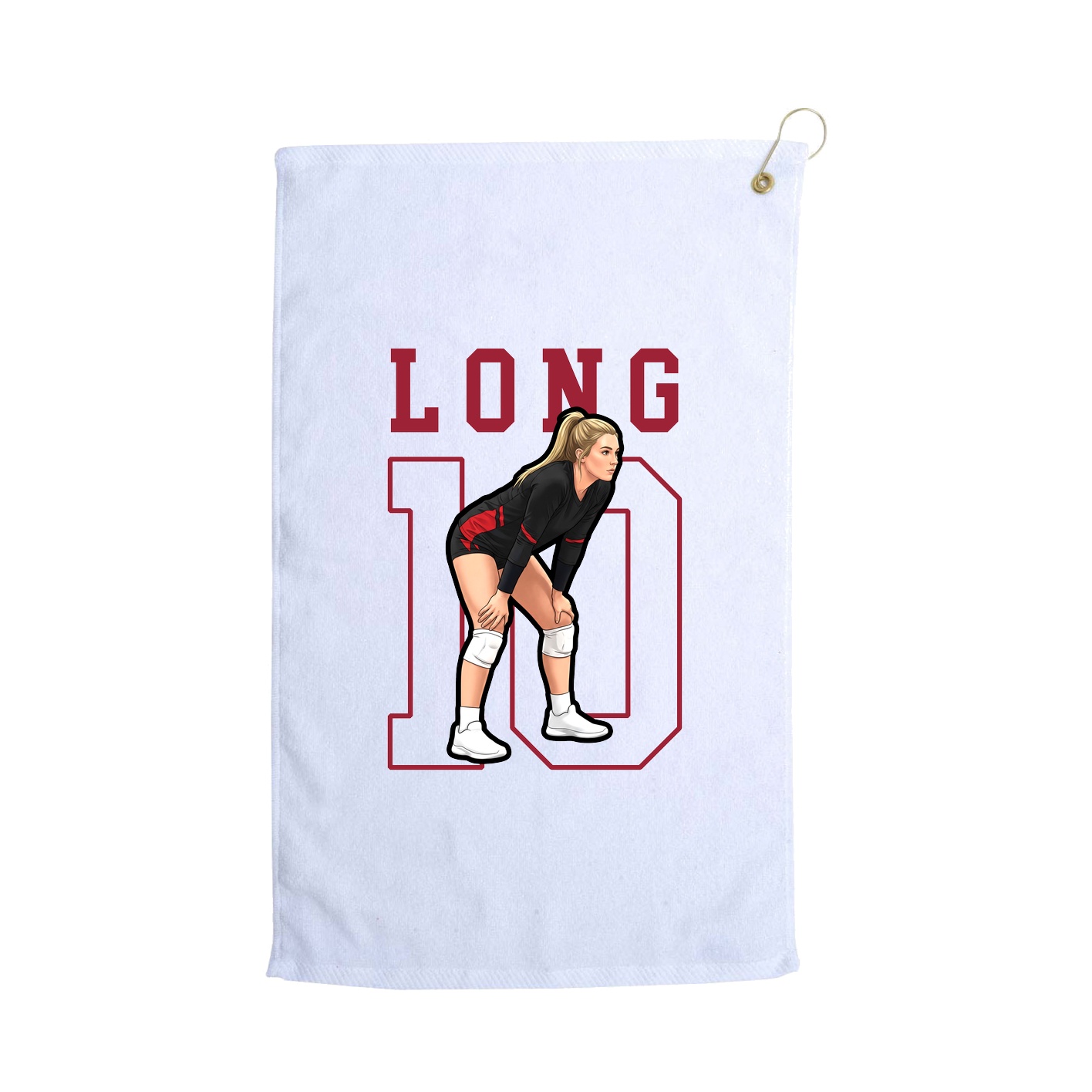 Golf Towel — Shirsey in White