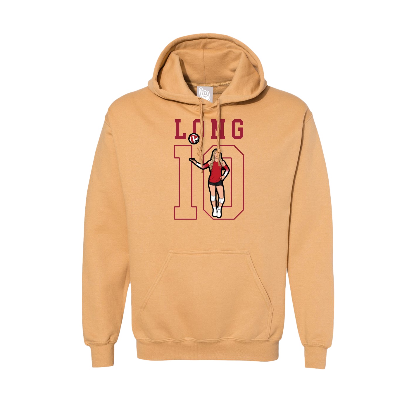 Hoodie — Shirsey in Vegas Gold