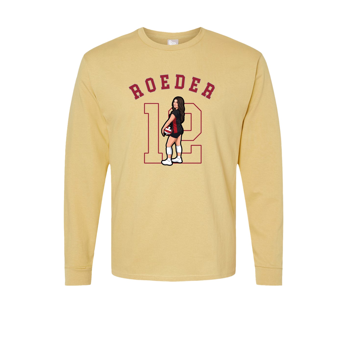 Long Sleeve Tee — Shirsey Arch in Vegas Gold