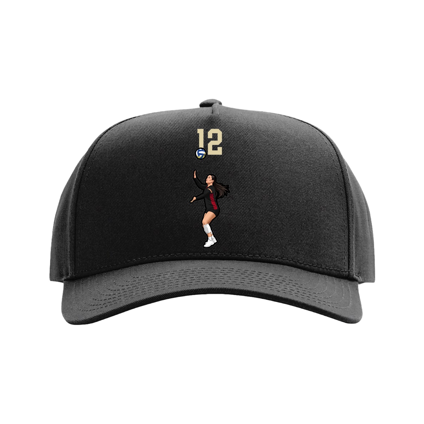 Full Fabric Five-Panel Champ Cap