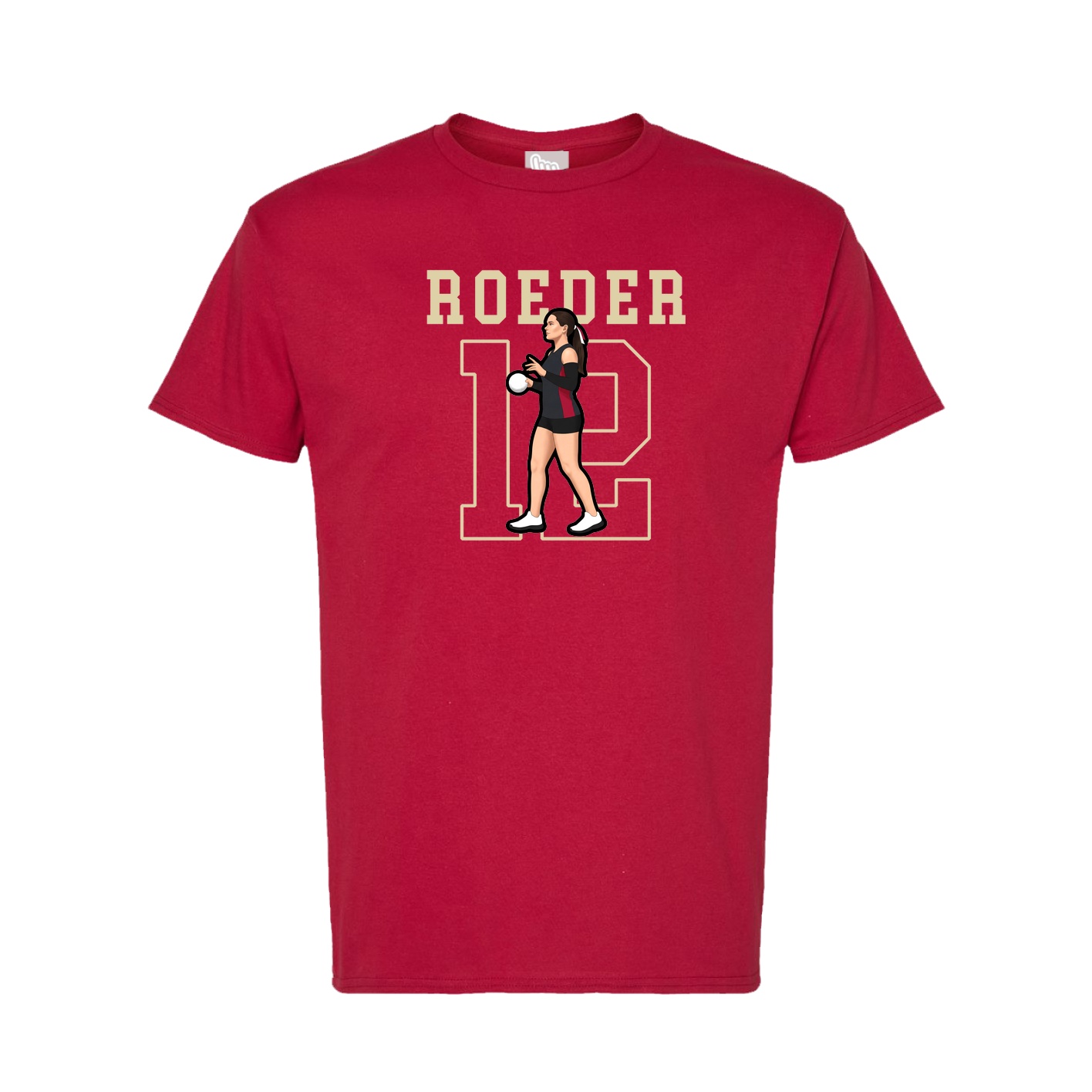 Tee — Shirsey in Crimson