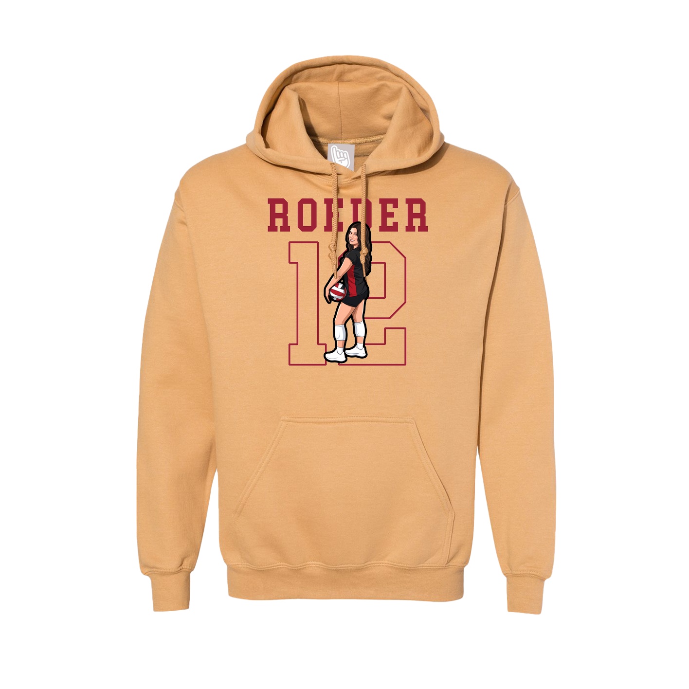 Hoodie — Shirsey in Vegas Gold