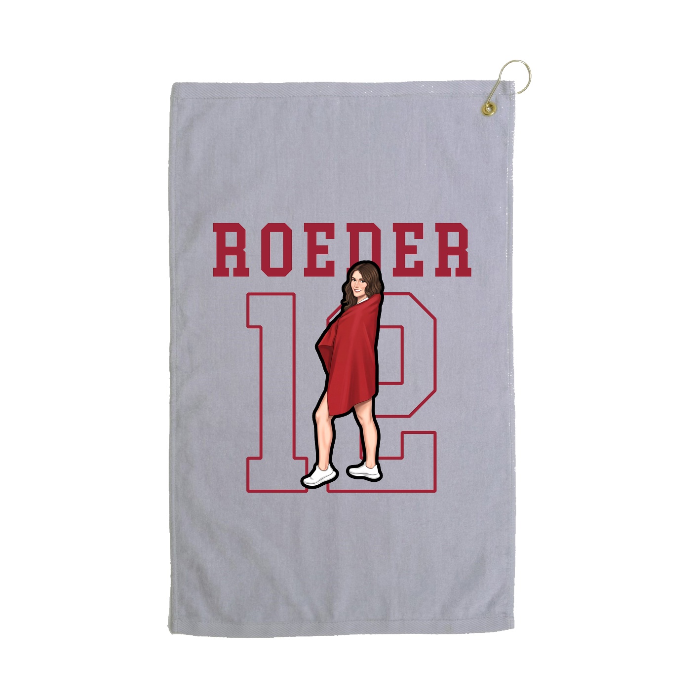 Terry Velour Golf Towel