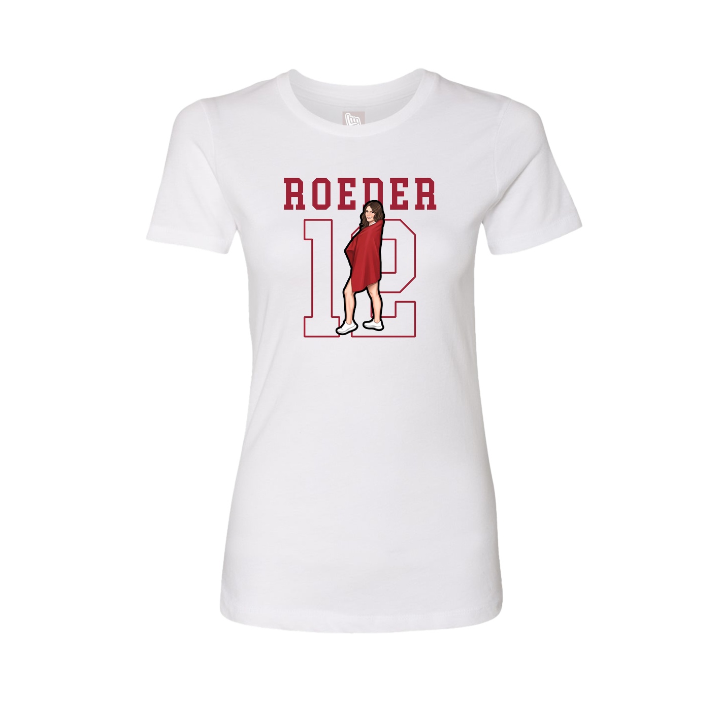 Fitted Women's Tee — Shirsey in White