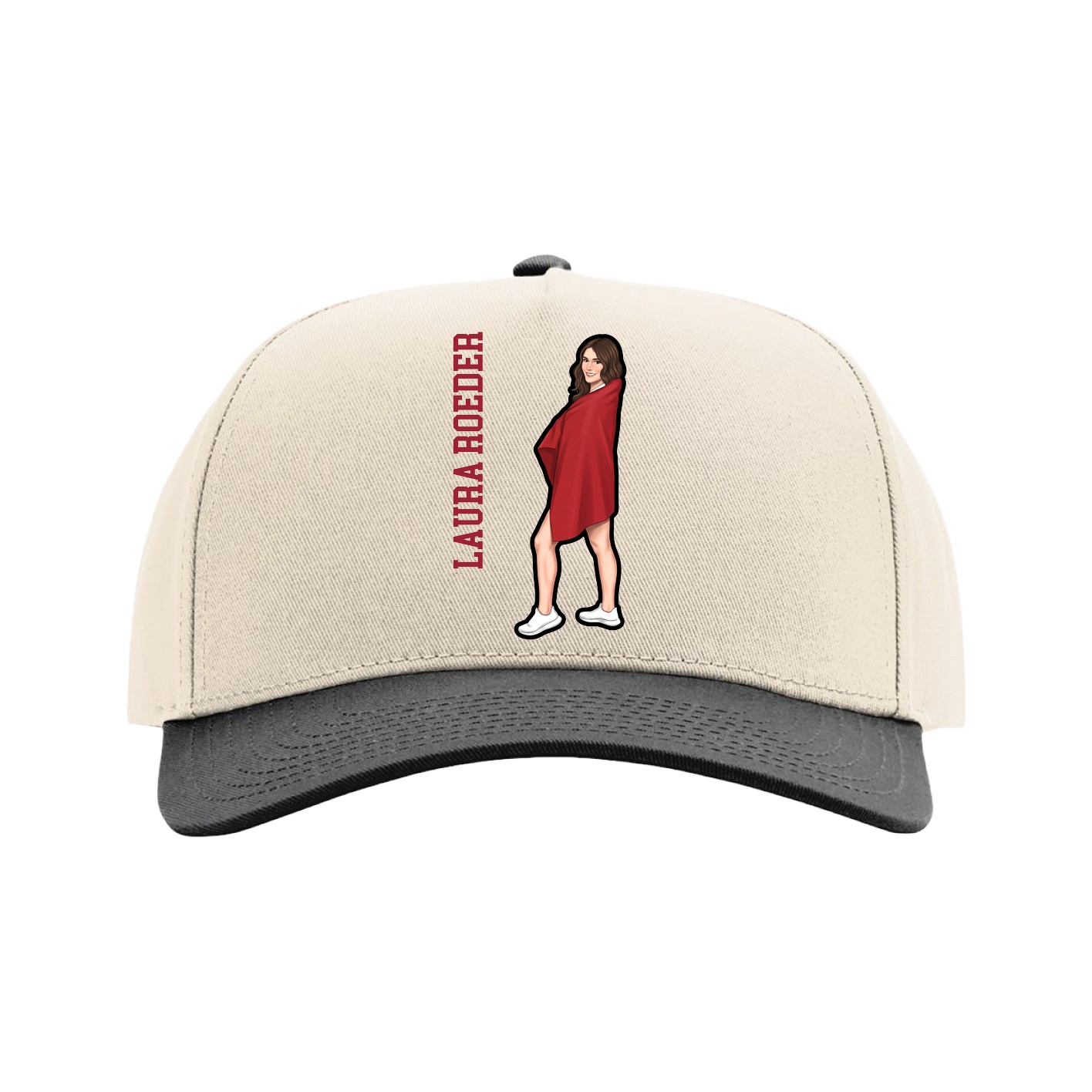 Full Fabric Five-Panel Champ Cap