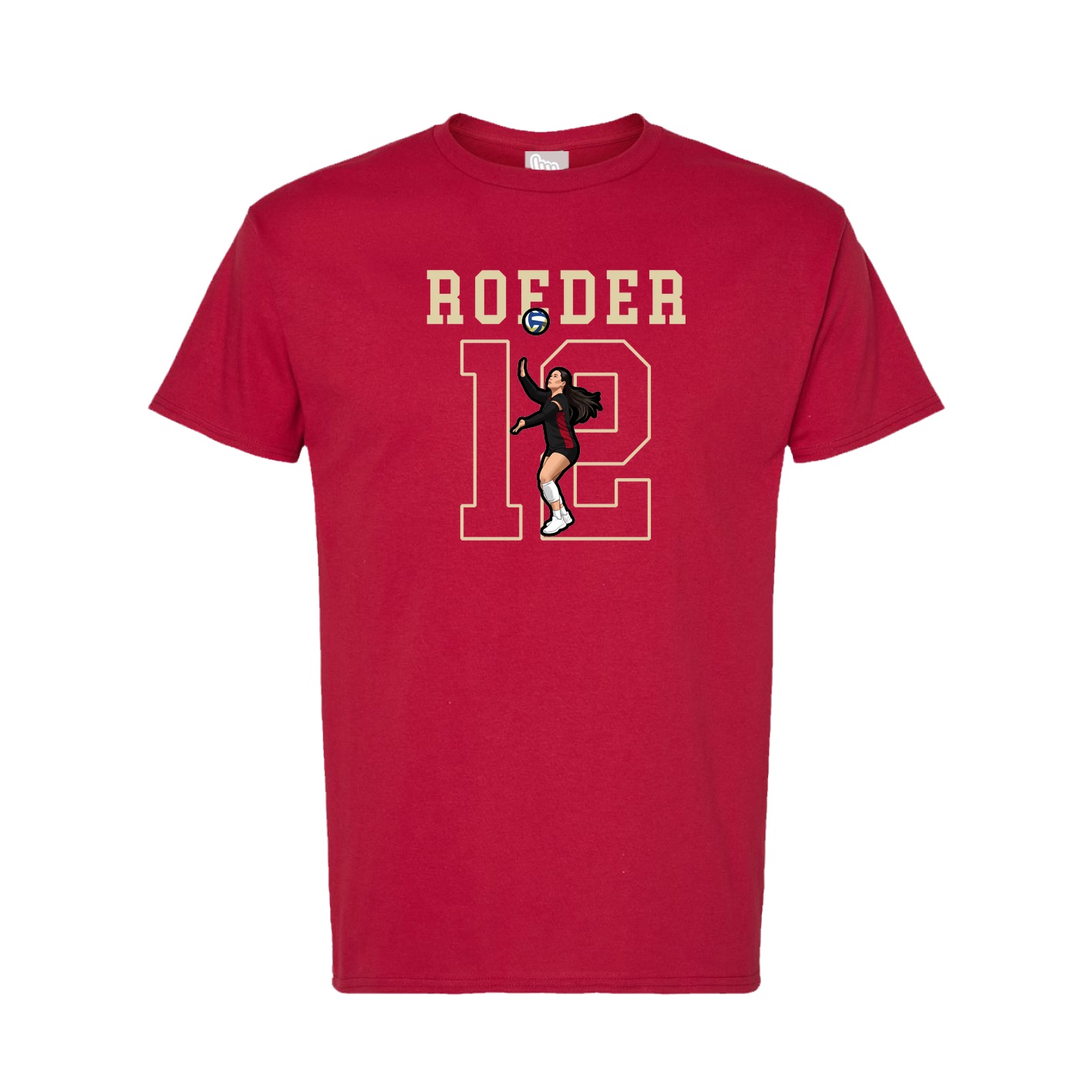 Tee — Shirsey in Crimson