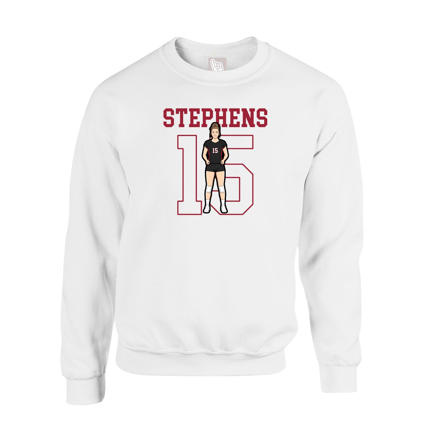Fleece Crew — Shirsey in White