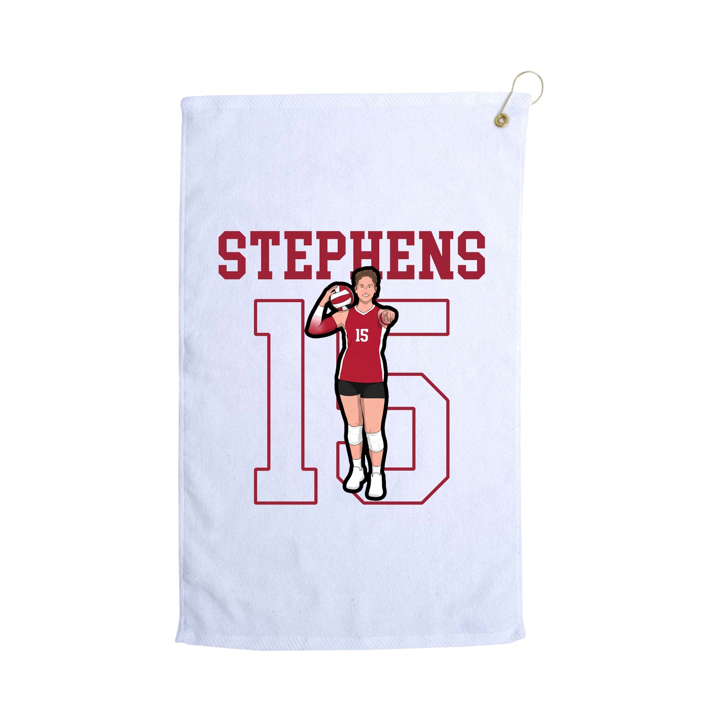 Golf Towel — Shirsey in White