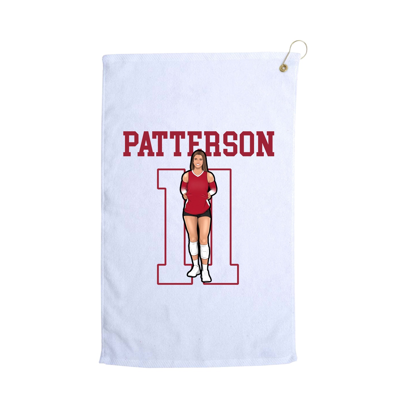 Golf Towel — Shirsey in White