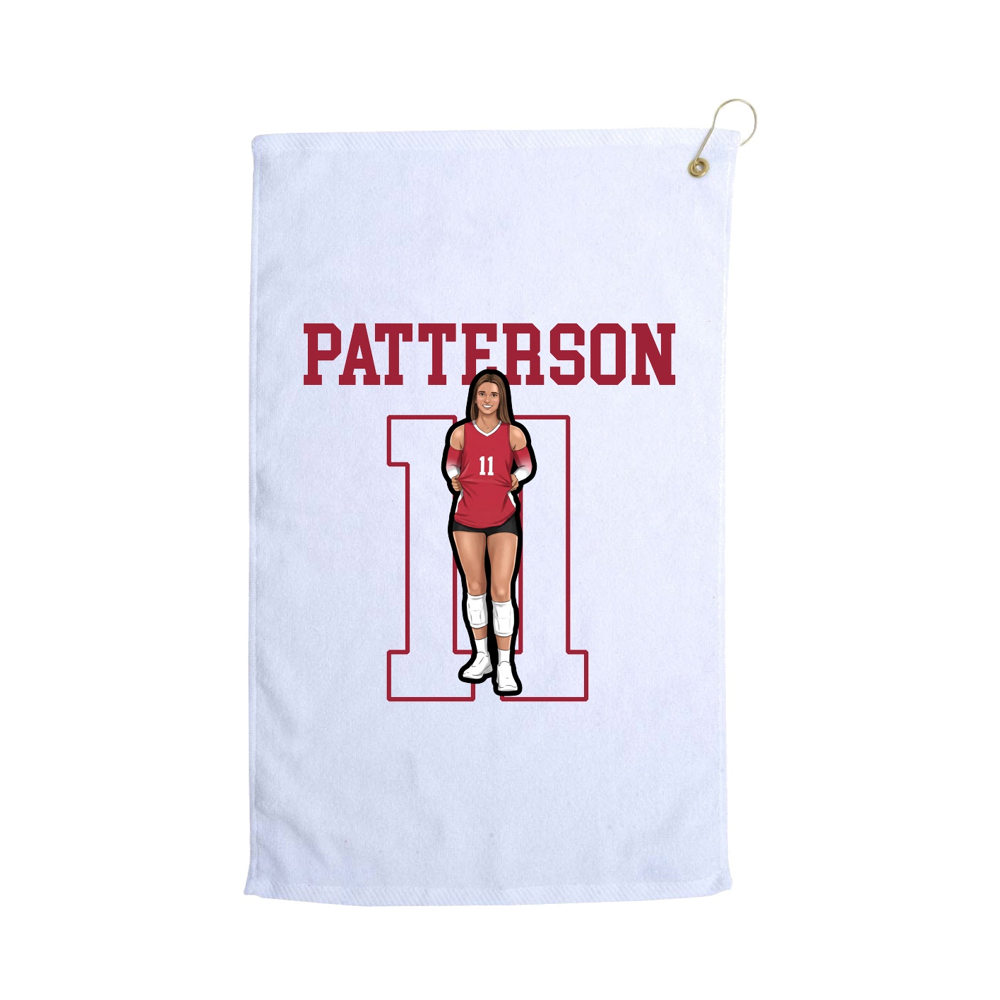 Golf Towel — Shirsey in White