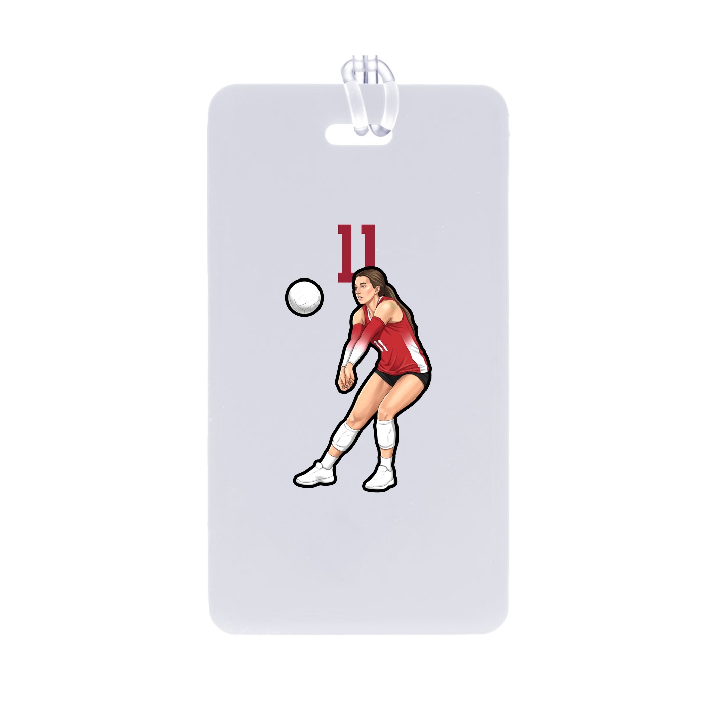 Bag Tag — Number Top in Classic