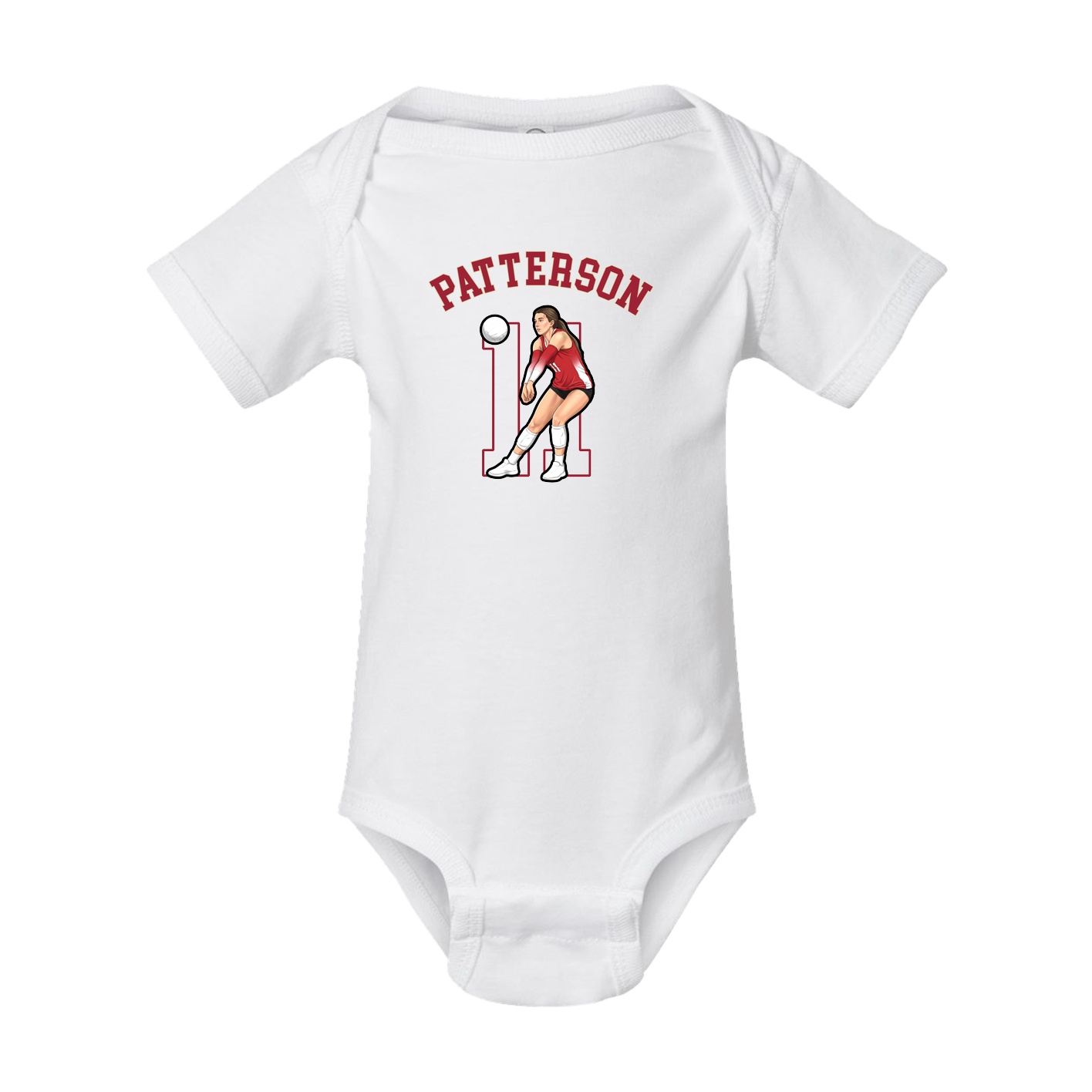 Baby Onesie — Shirsey Arch in White