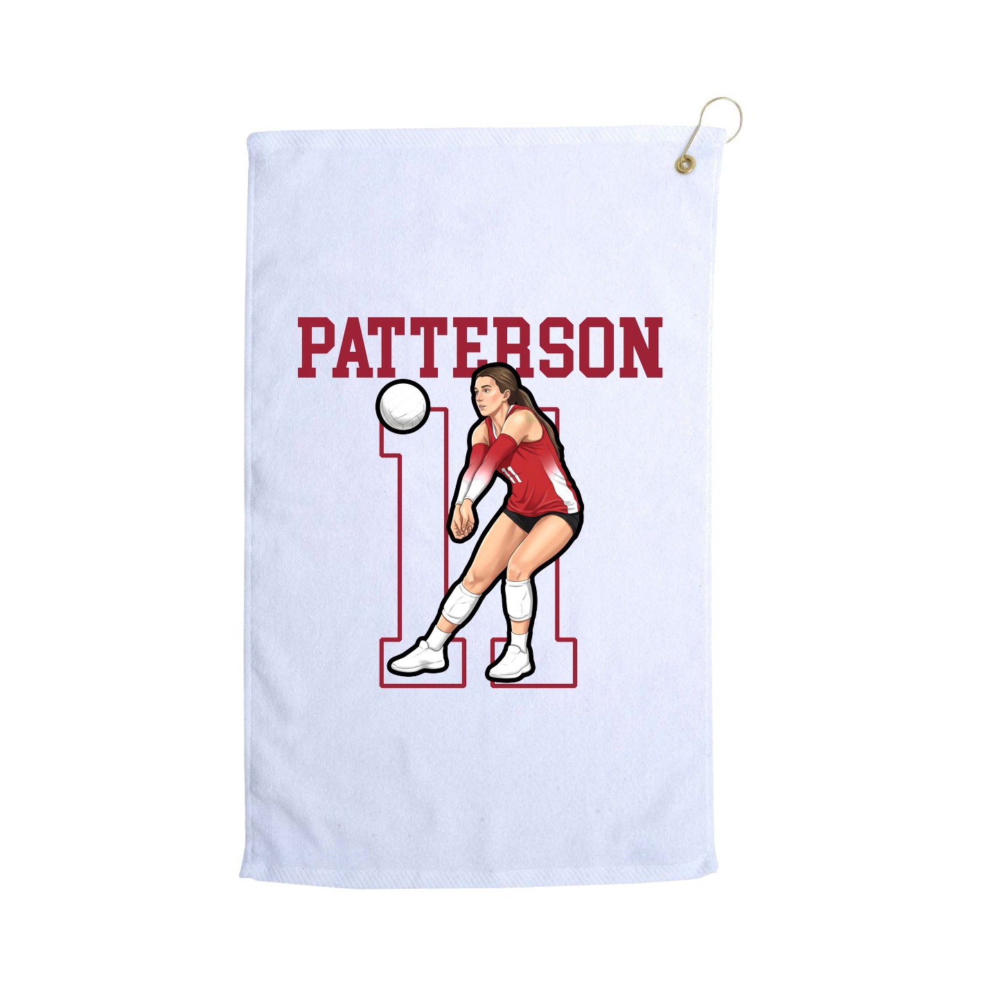 Golf Towel — Shirsey in White